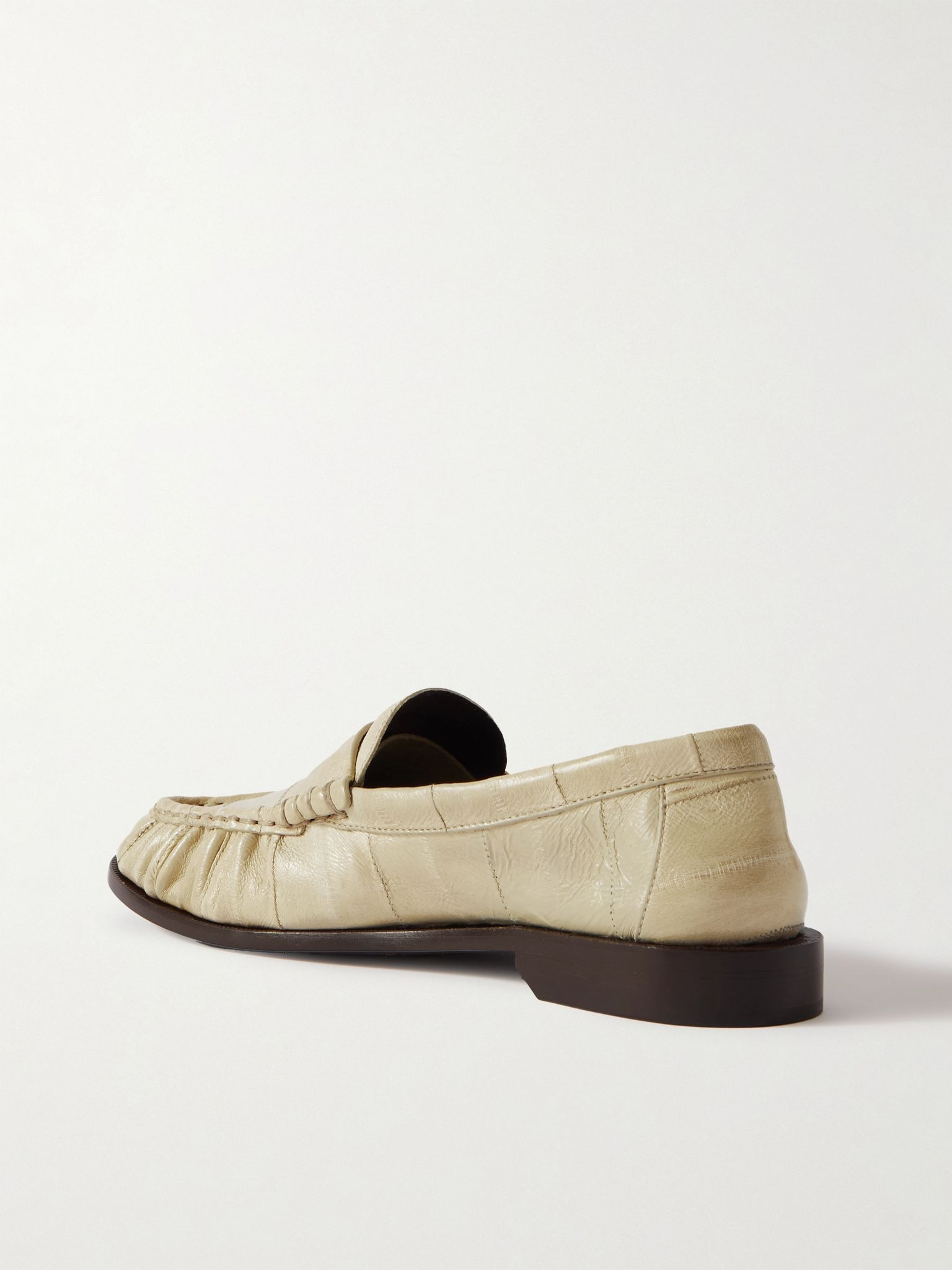 Le Loafer leather loafers Ivory - 3