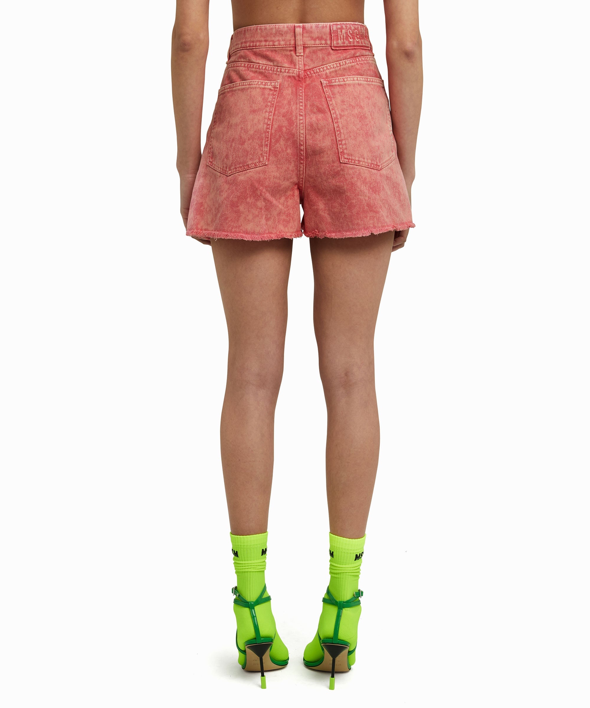 Bull shorts with "marble" effect - 4