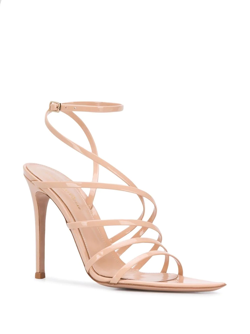 caged stiletto sandals - 2