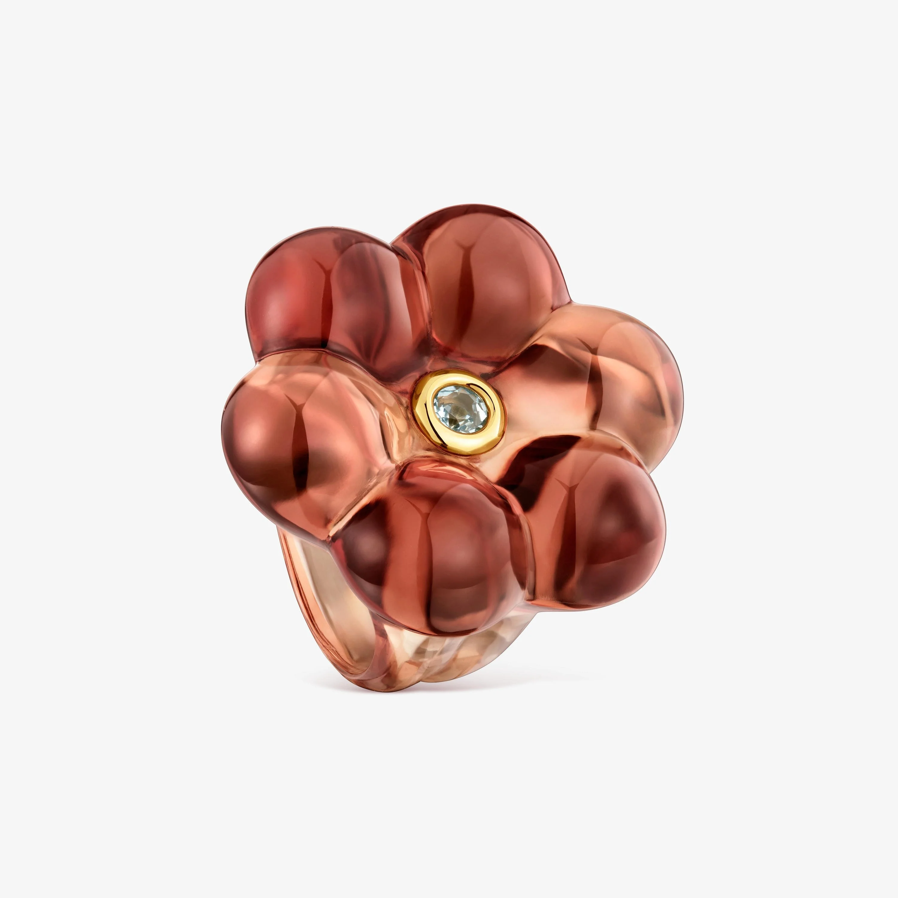 Resin and topaz flower Ring TOUS Bold Motif - 1