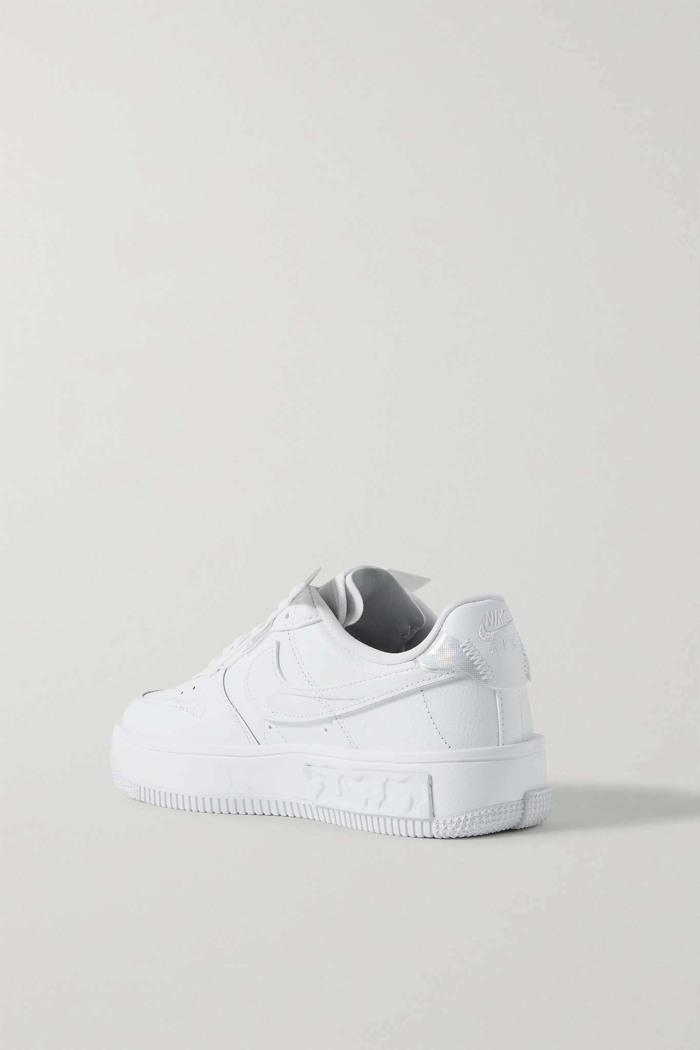 Air Force 1 Fontanka iridescent-trimmed leather sneakers - 3