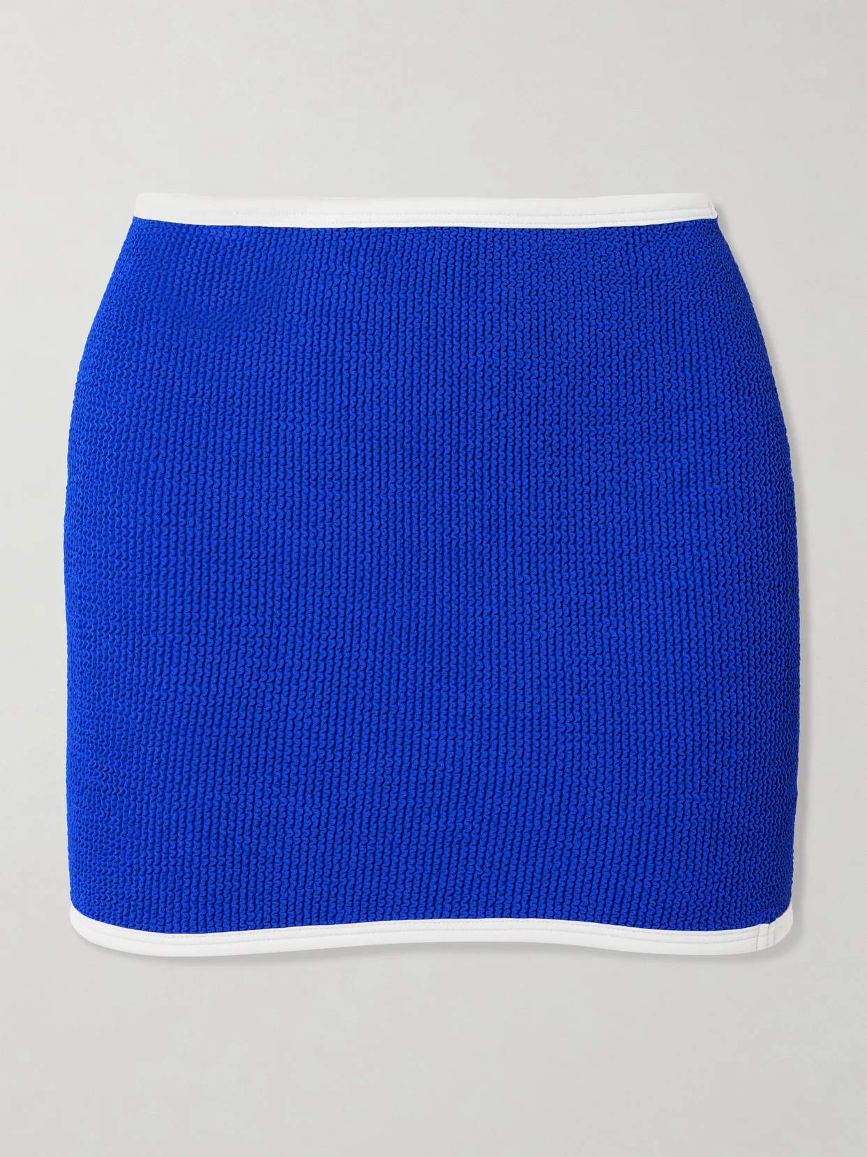 Devyn Convertible Two-tone Original Crinkle Swim Skirt - 1
