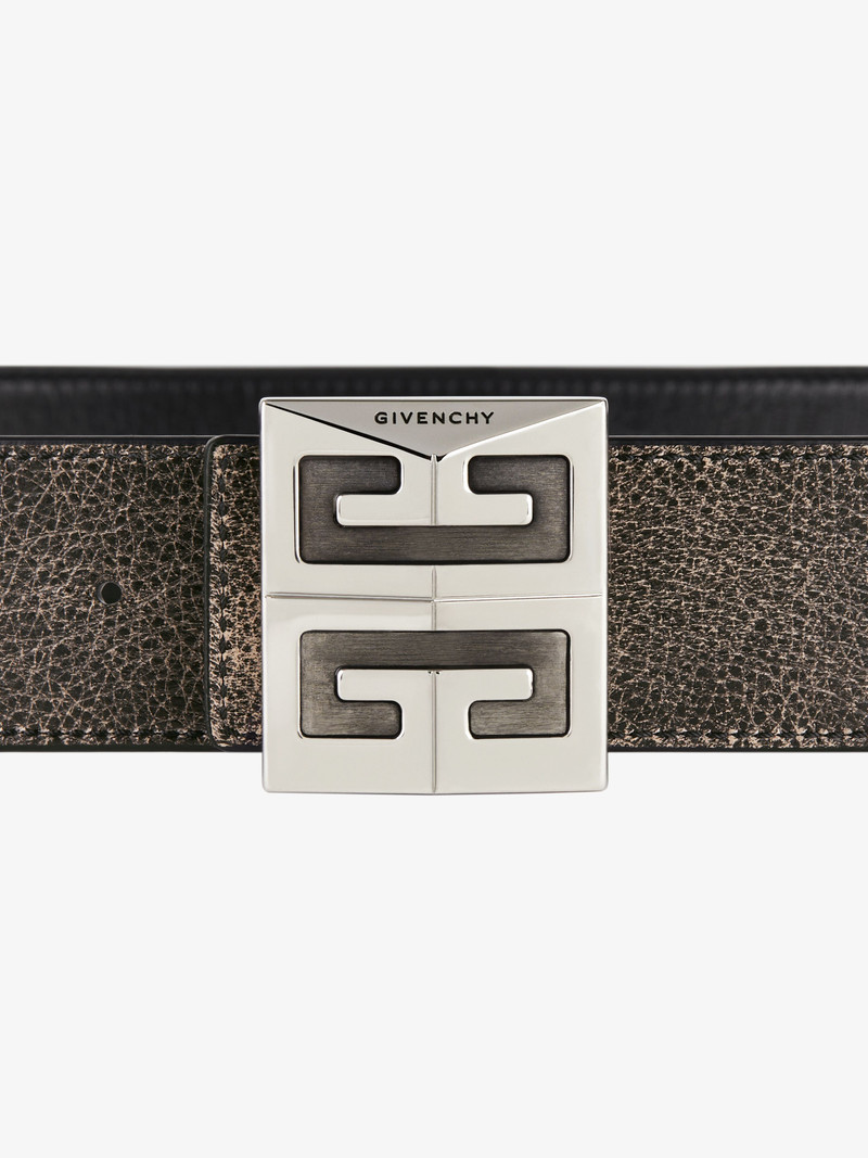 Givenchy 4G REVERSIBLE BELT IN LEATHER outlook