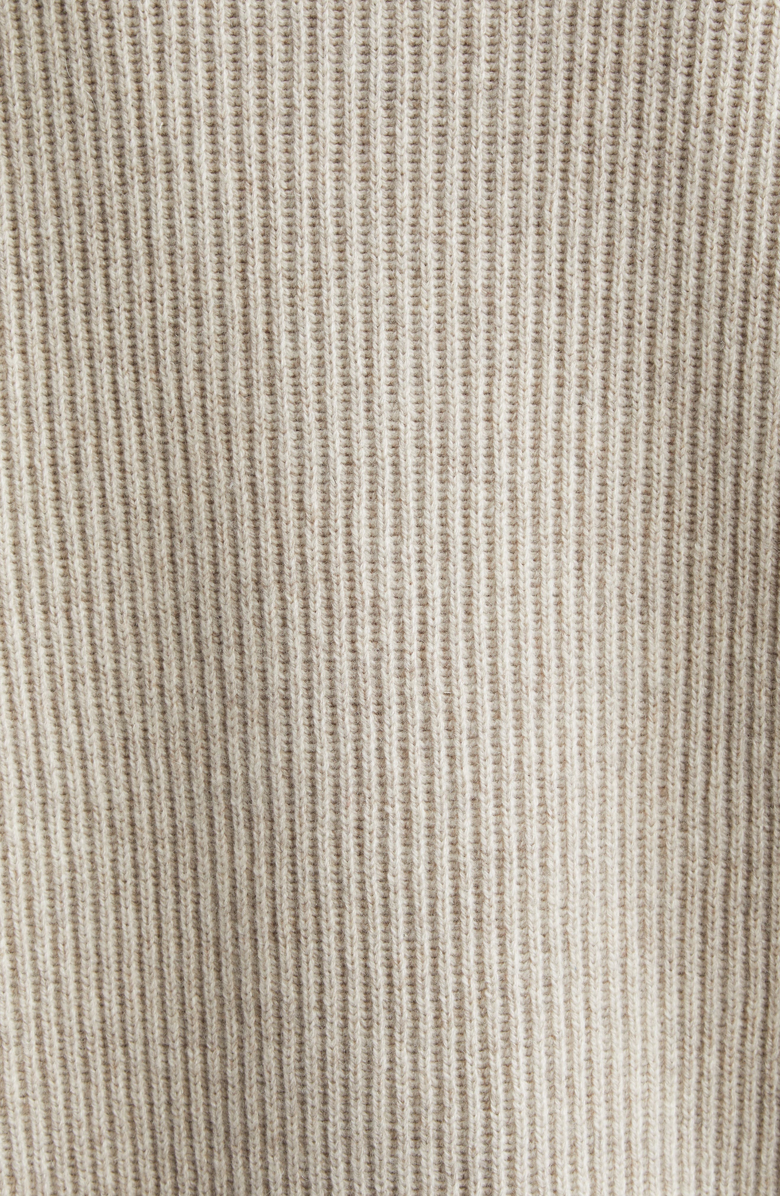 Max Mara Eccelso Lace-Up Wool & Cashmere Sweater in Sand at Nordstrom - 7