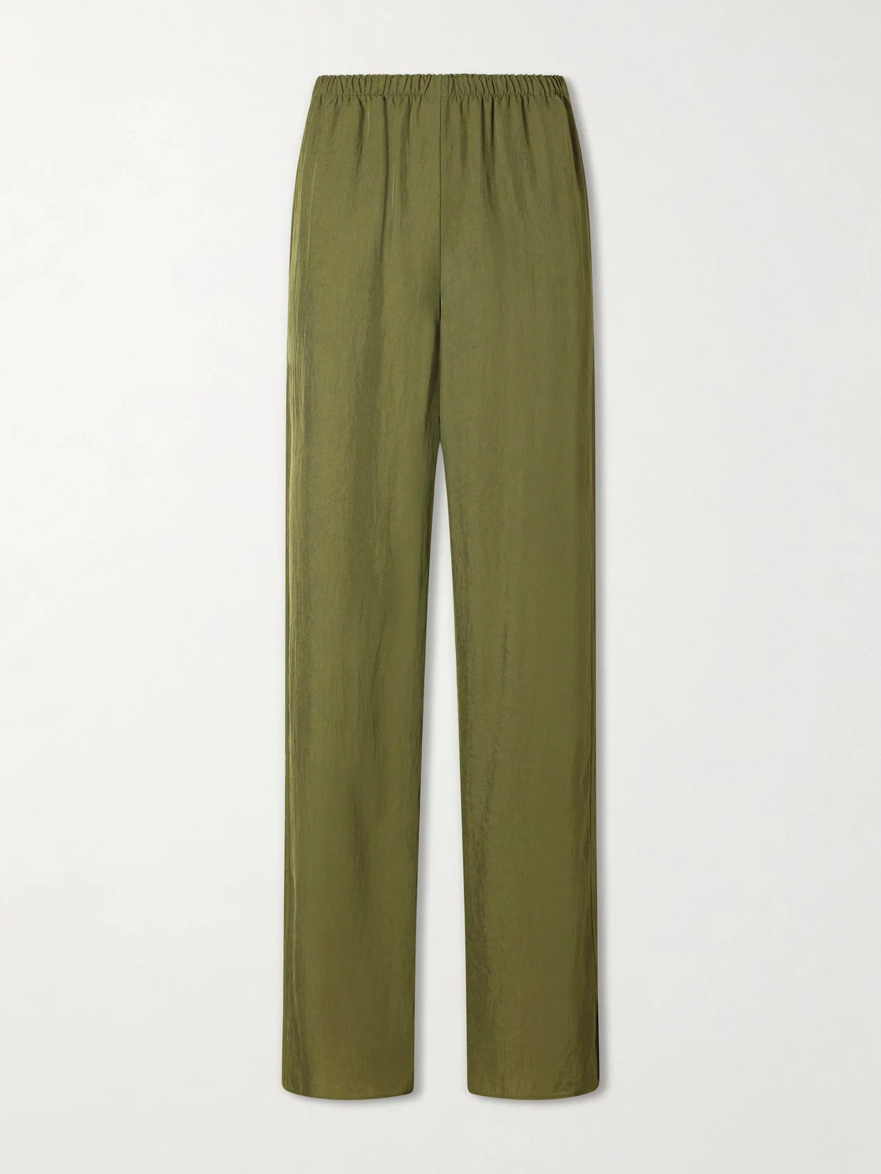Crepon Wide-leg Pants - 1