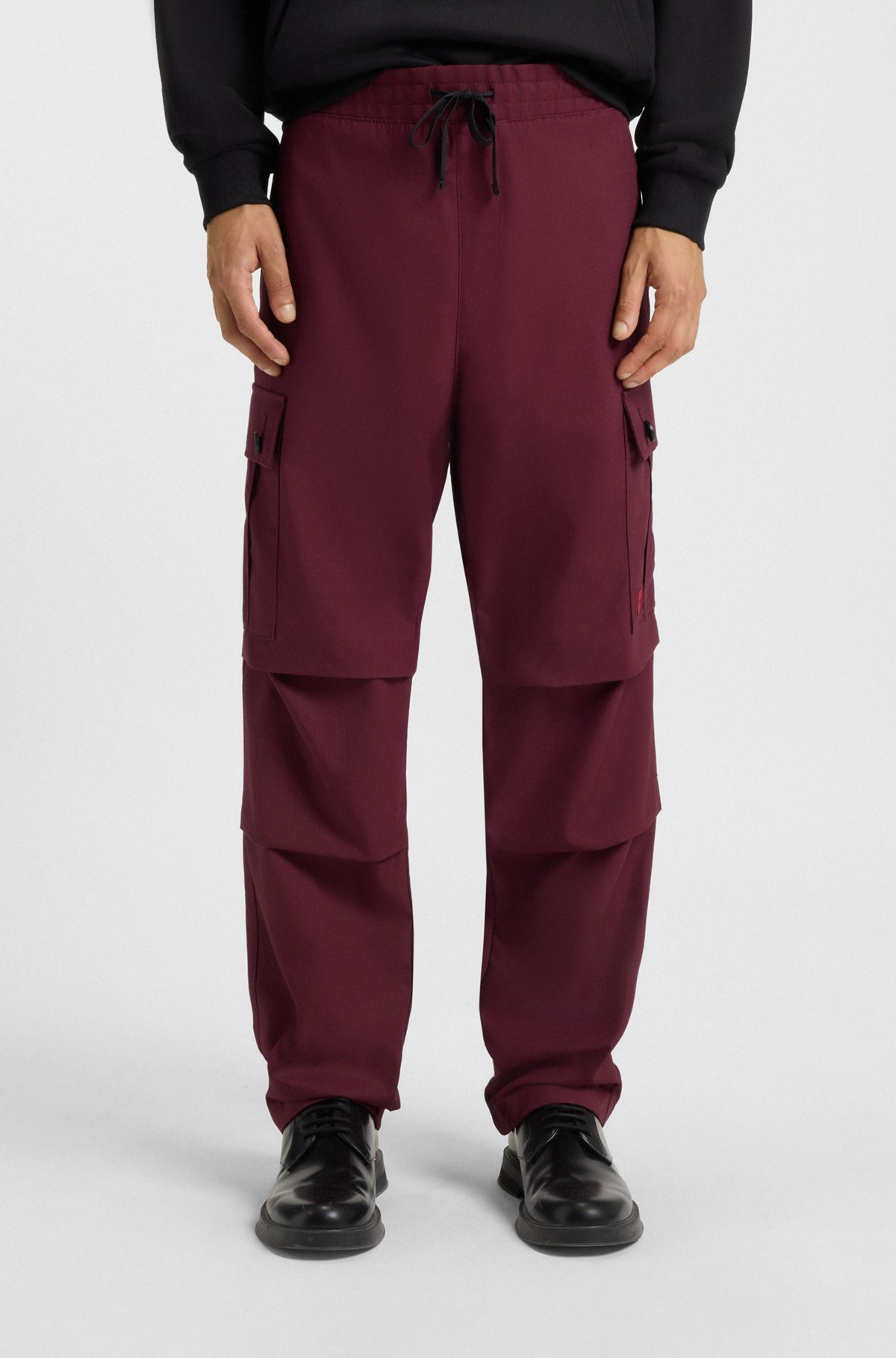 REGULAR-FIT CARGO TROUSERS IN RIPSTOP COTTON - 2