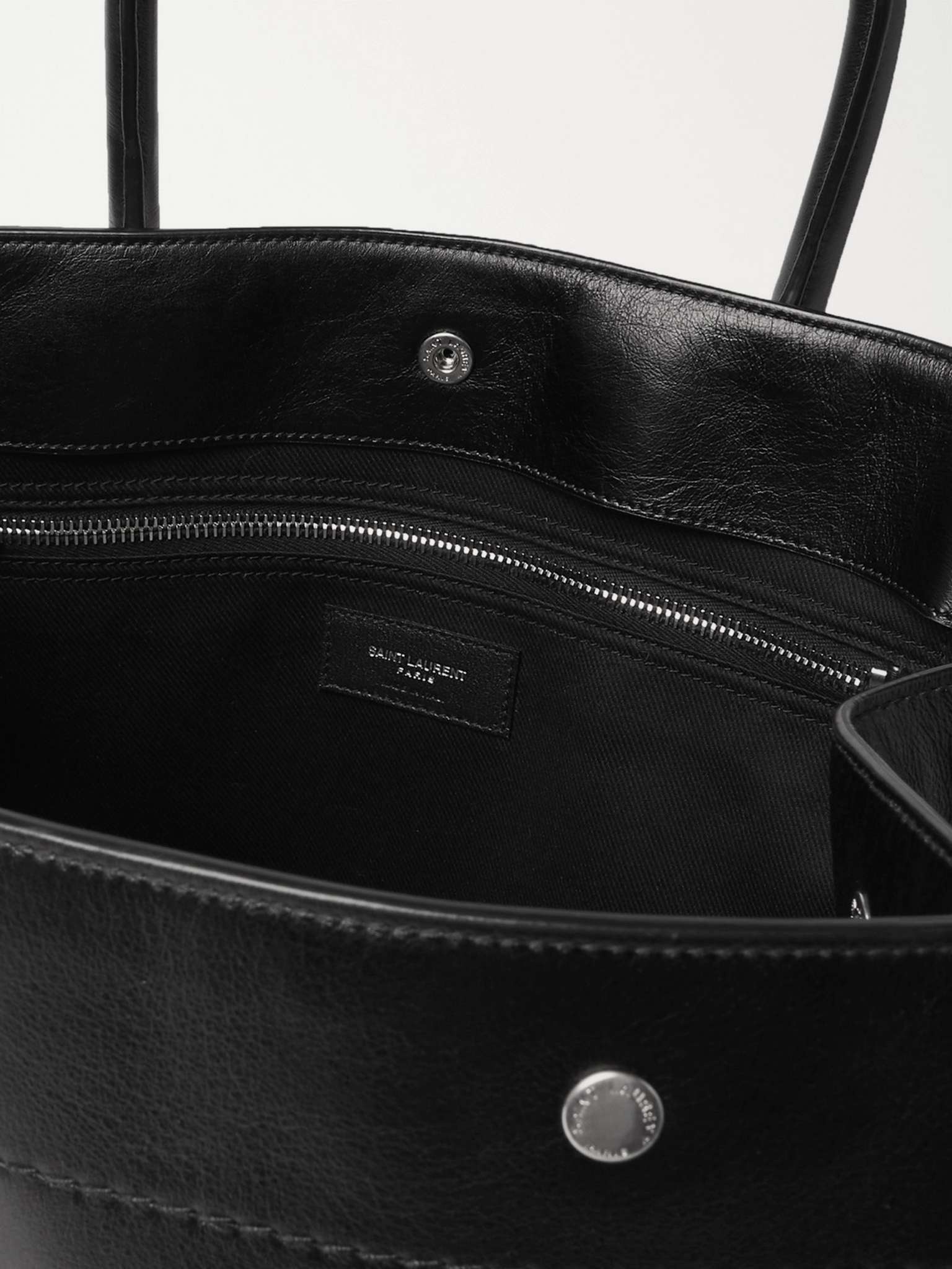 Noe Logo-Embossed Leather Tote Bag - 3