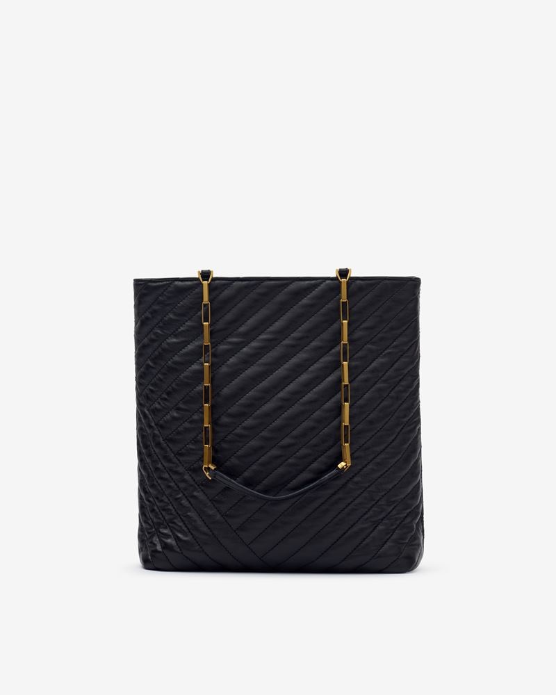 MERINE QUILTED LEATHER SHOULDER BAG - 2