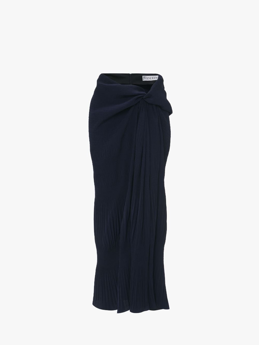 DRAPED MIDI SKIRT - 1