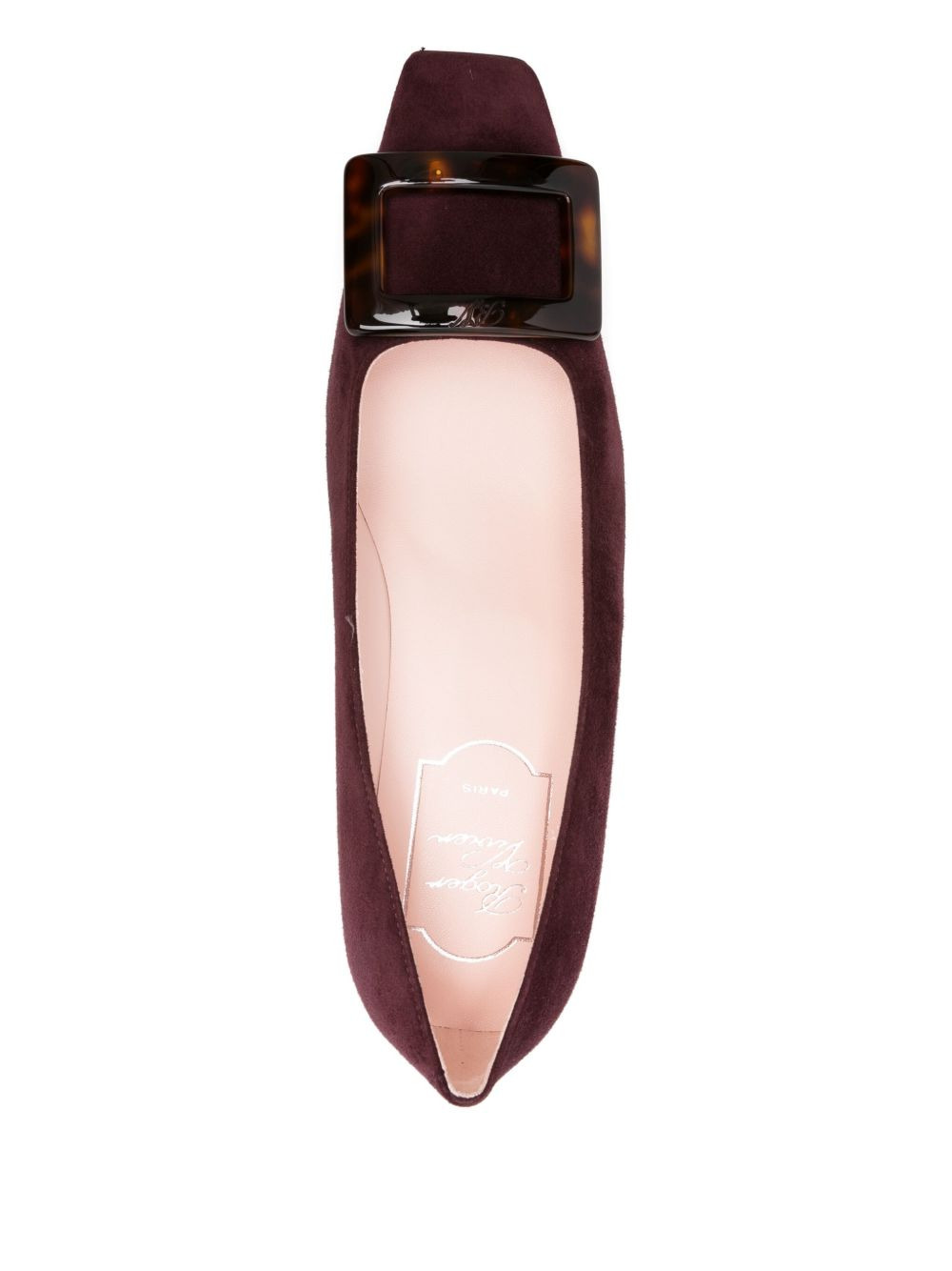 Roger Vivier Women Belle Vivier Turtle Leather Pumps - 3