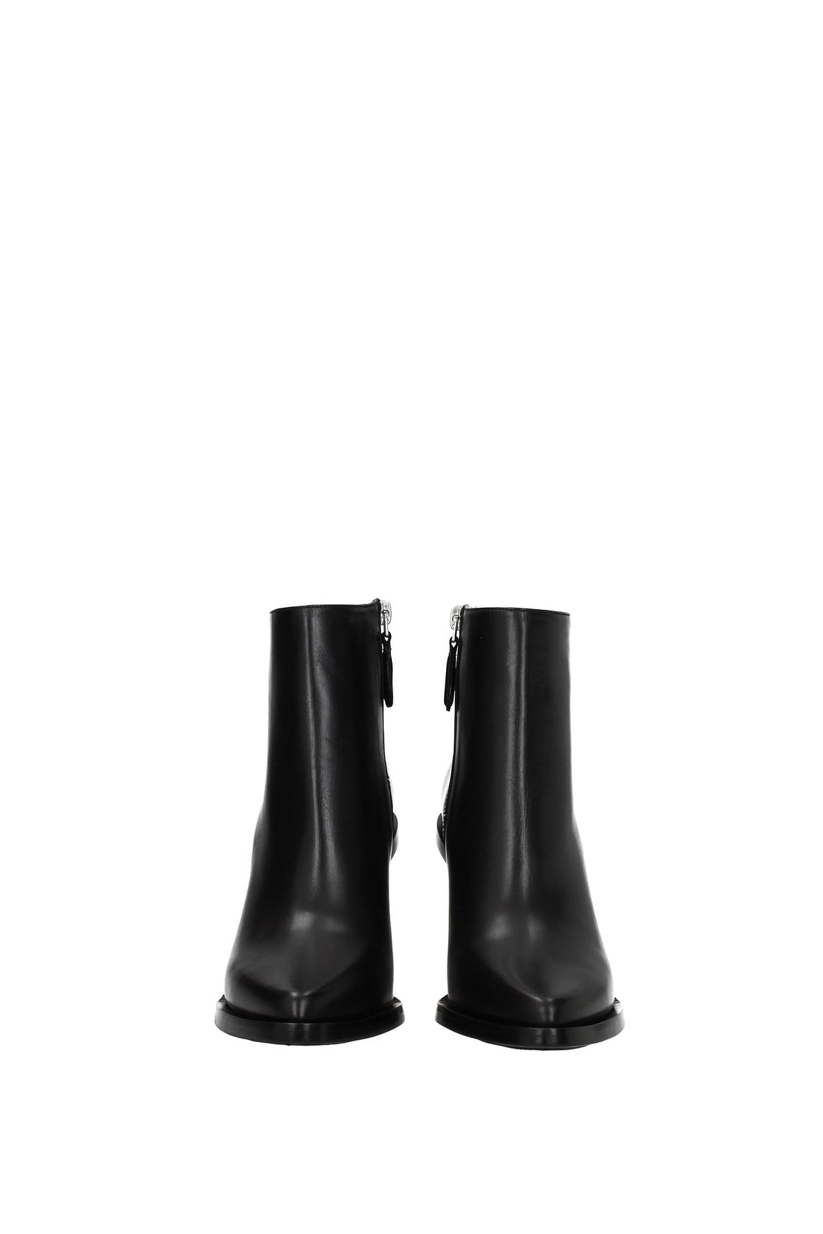 Ankle boots Leather Black - 3