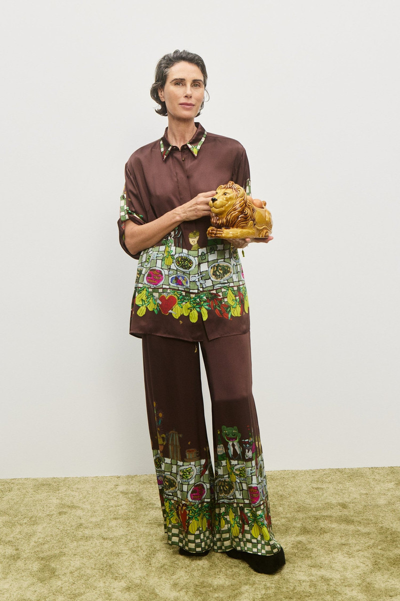 ALÉMAIS Fredo Silk Shirt outlook