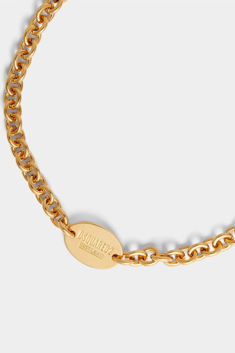 DSQUARED2 D2 TAG CHAIN NECKLACE outlook