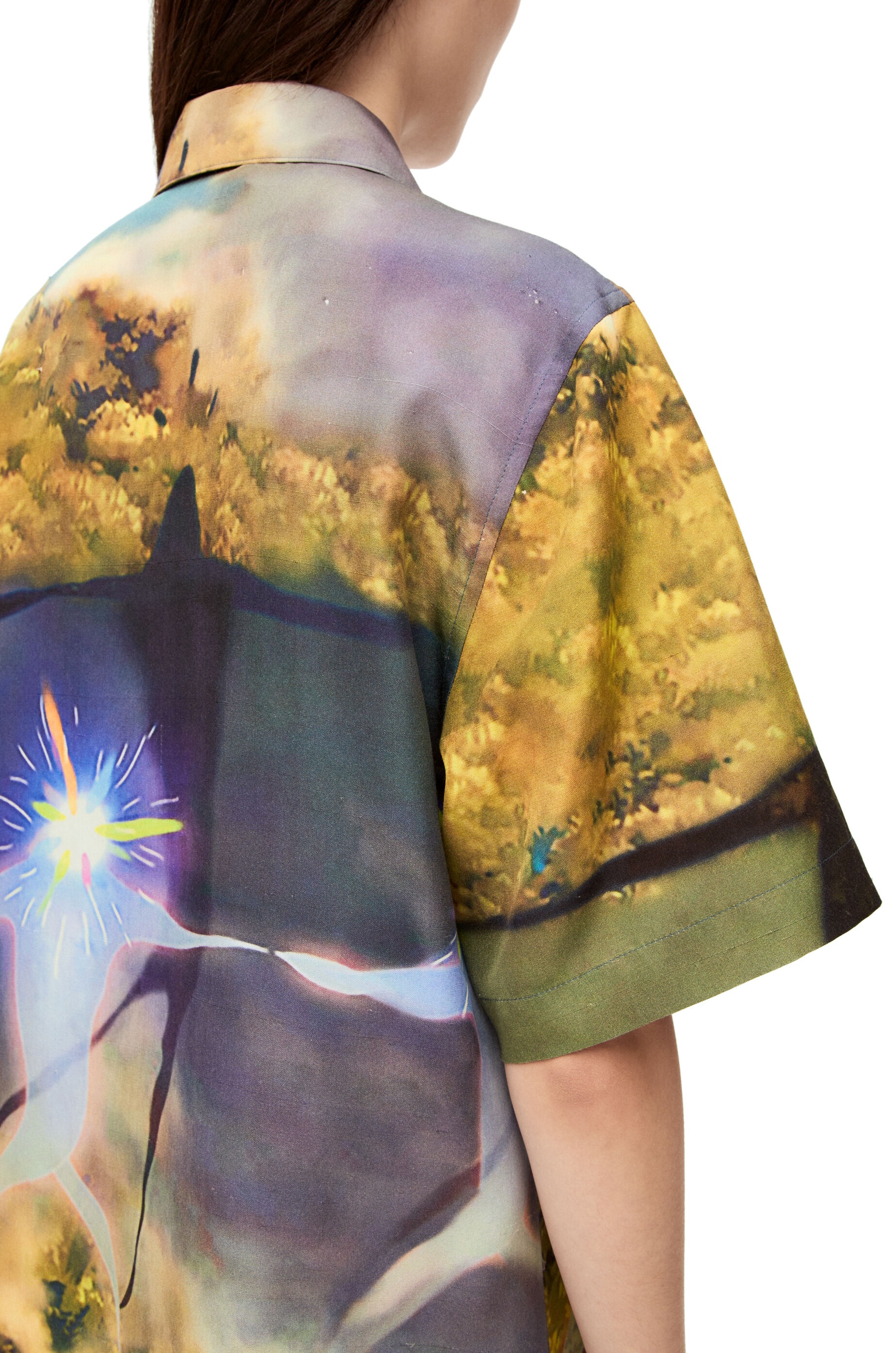 Magical Sky shirt in silk - 5