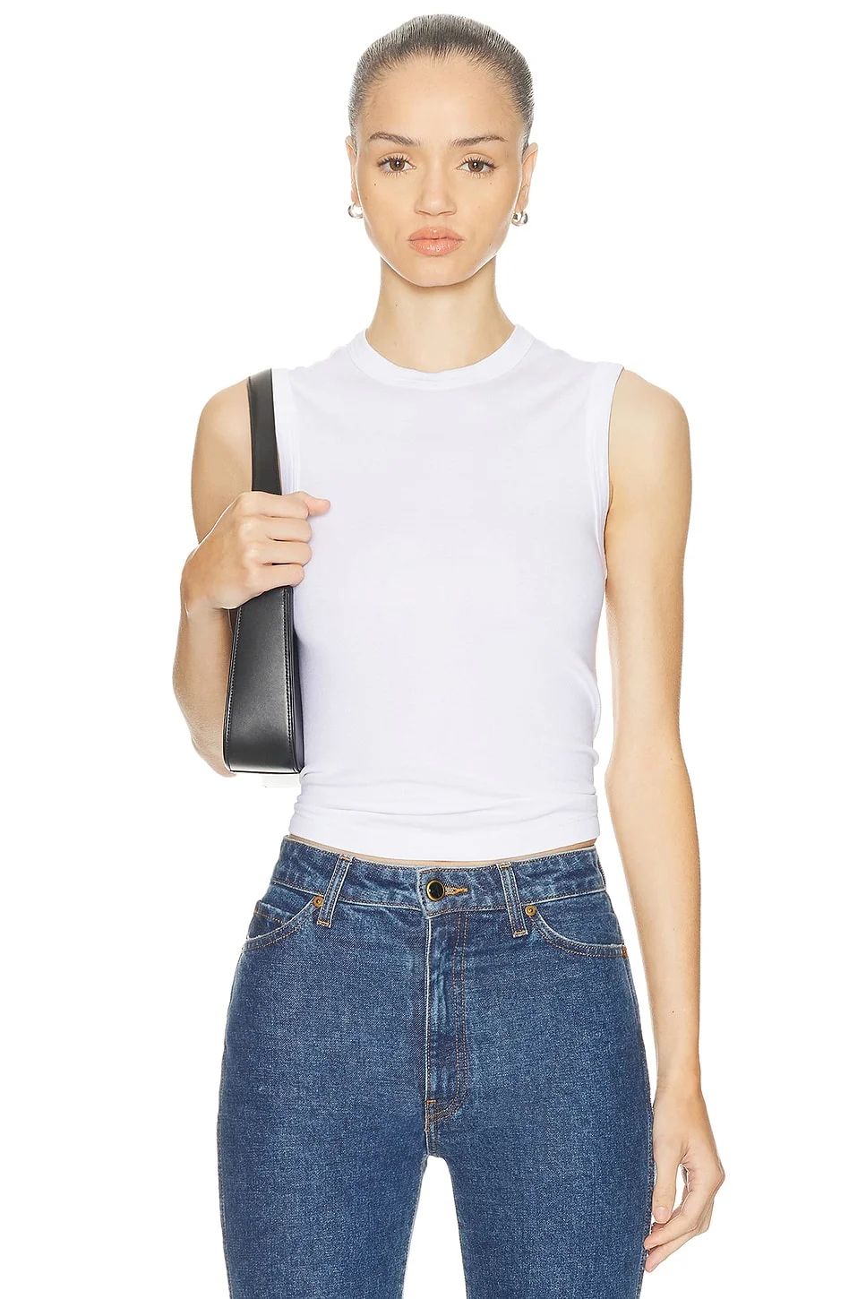 Supima Cotton New Classic Sleeveless Top - 1