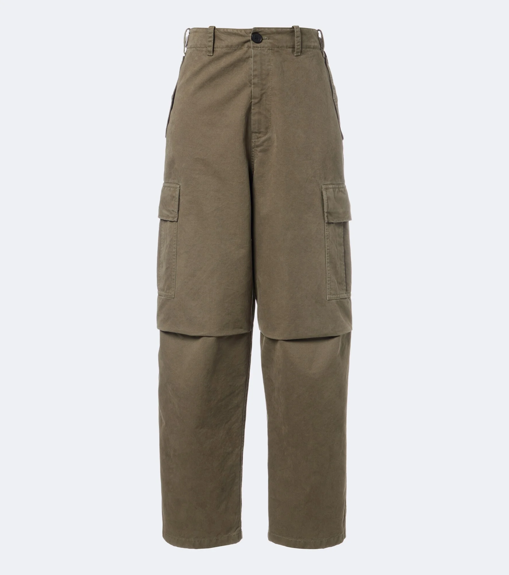 Denim cargo pants - 1