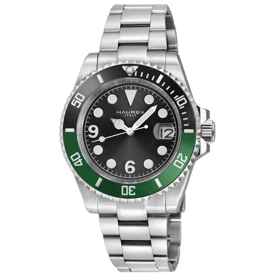 Haurex Italy - Haurex Italy Barracuda Automatic Black Dial Men's Watch 4A512UBG - 1