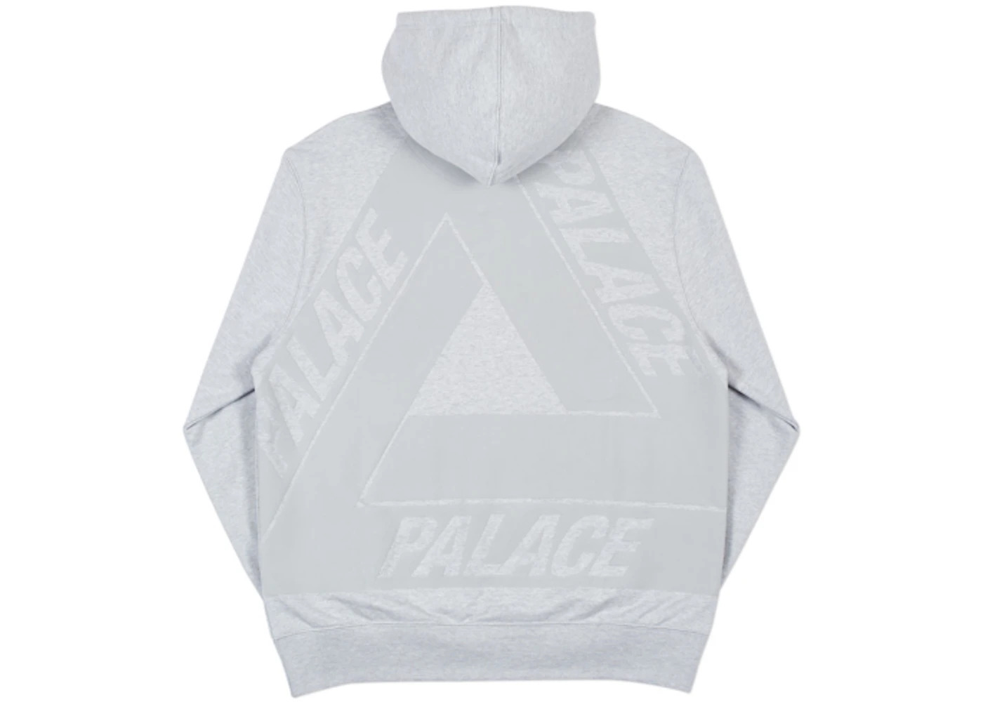 Palace Jumbo Ferg Hood Grey Marl - 2
