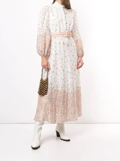 Zimmermann Carnaby Ditsy long sleeve dress outlook