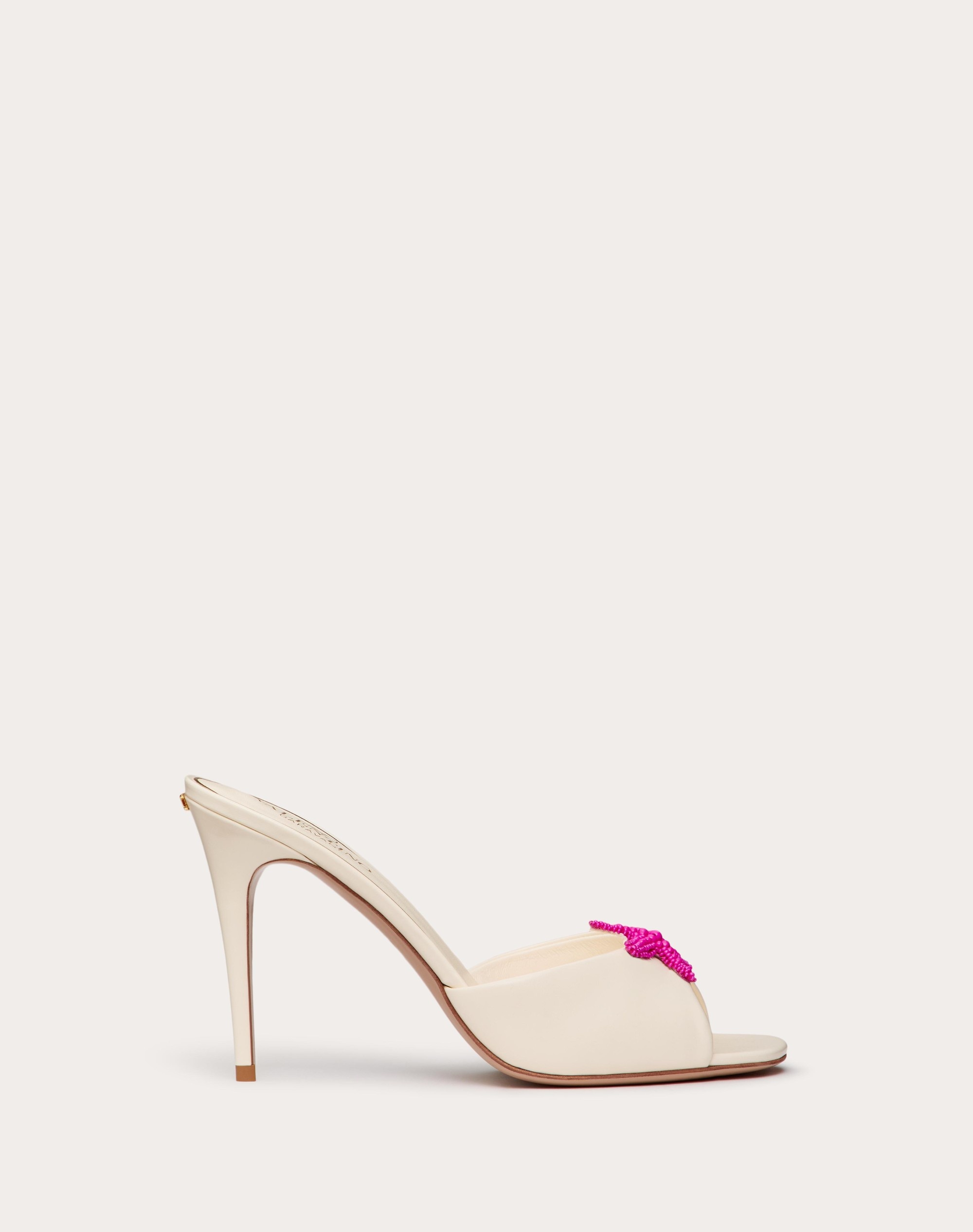 Valentino VALENTINO GARAVANI ESCAPE SLIDE SANDAL IN CALFSKIN