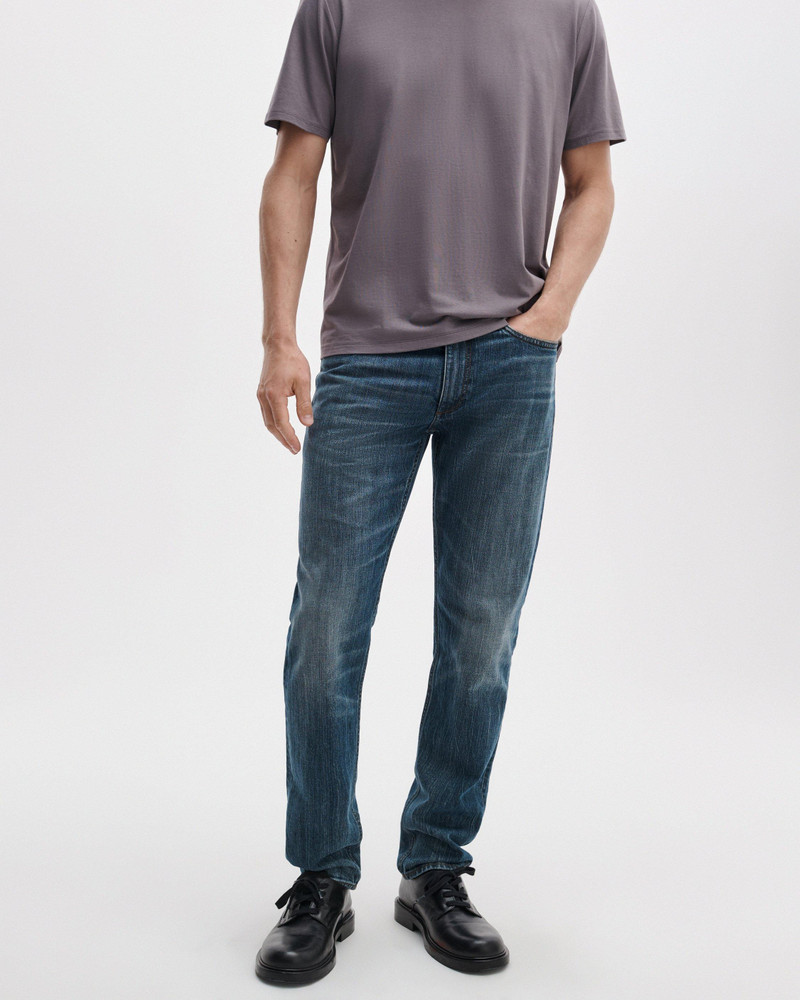 rag & bone Fit 2 Slim Jean Mid-Rise in Authentic Stretch Denim outlook