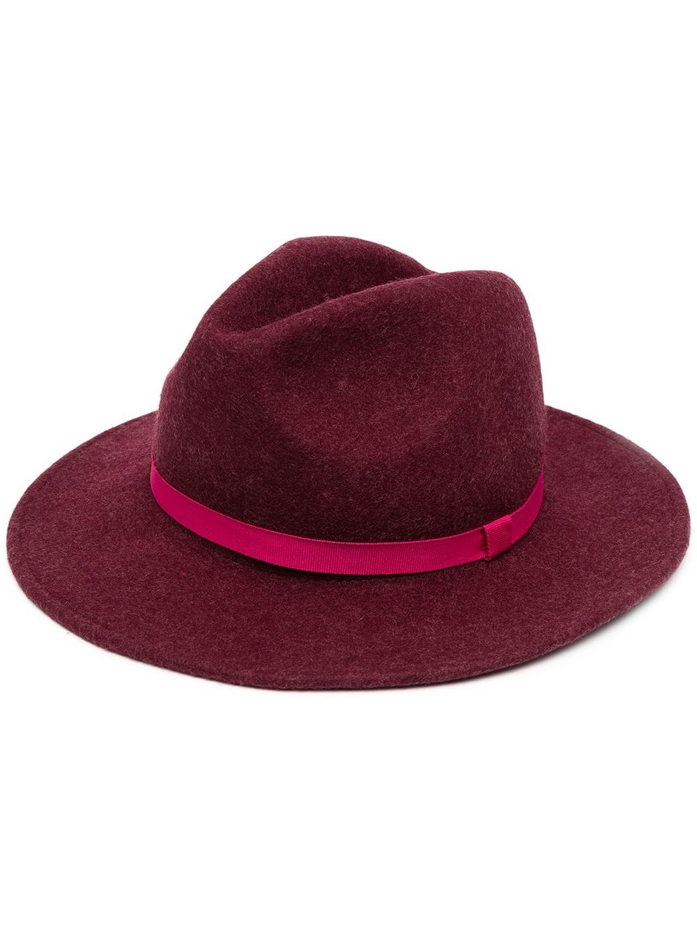 Swirl lining fedora hat - 1