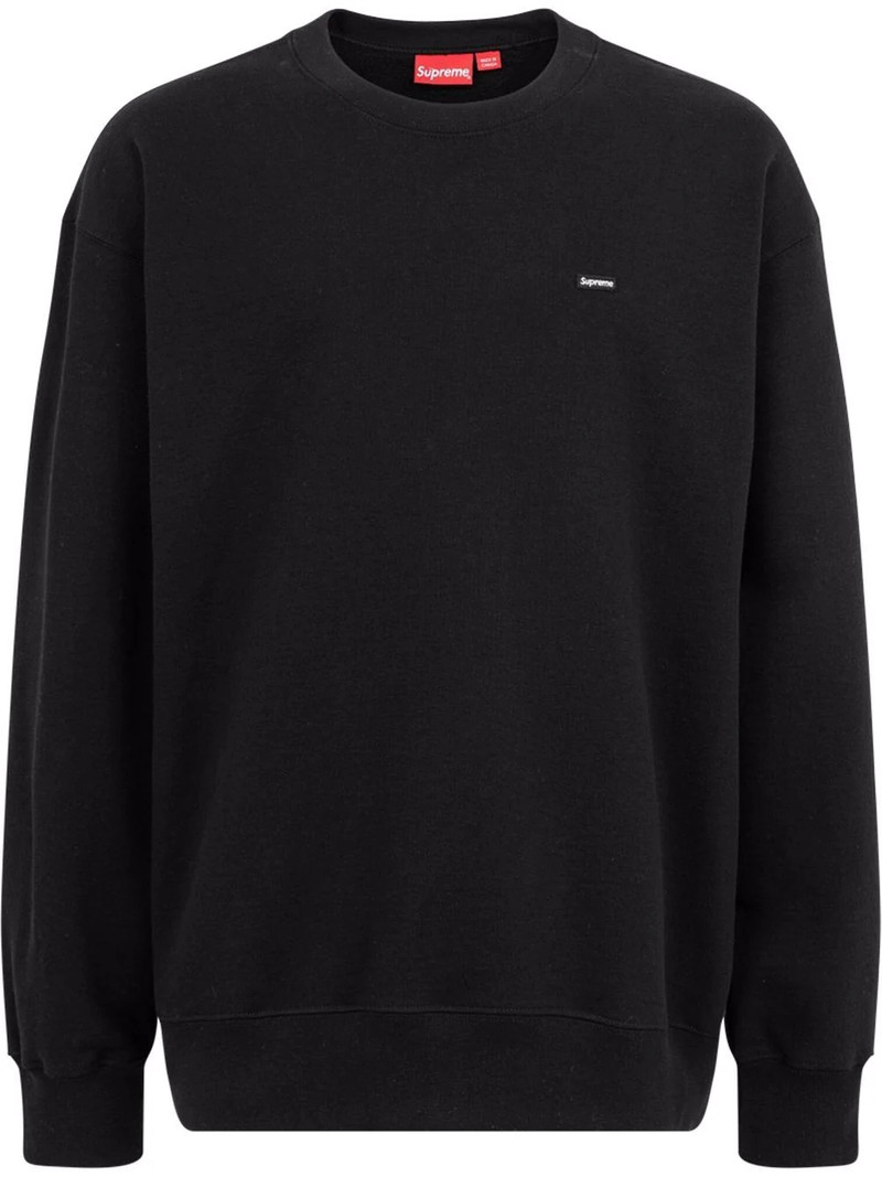small box logo crewneck sweatshirt 1