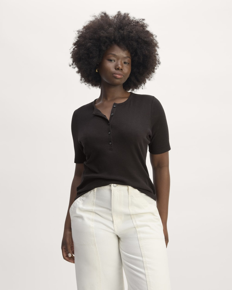 THE VINTAGE RIB HENLEY 3