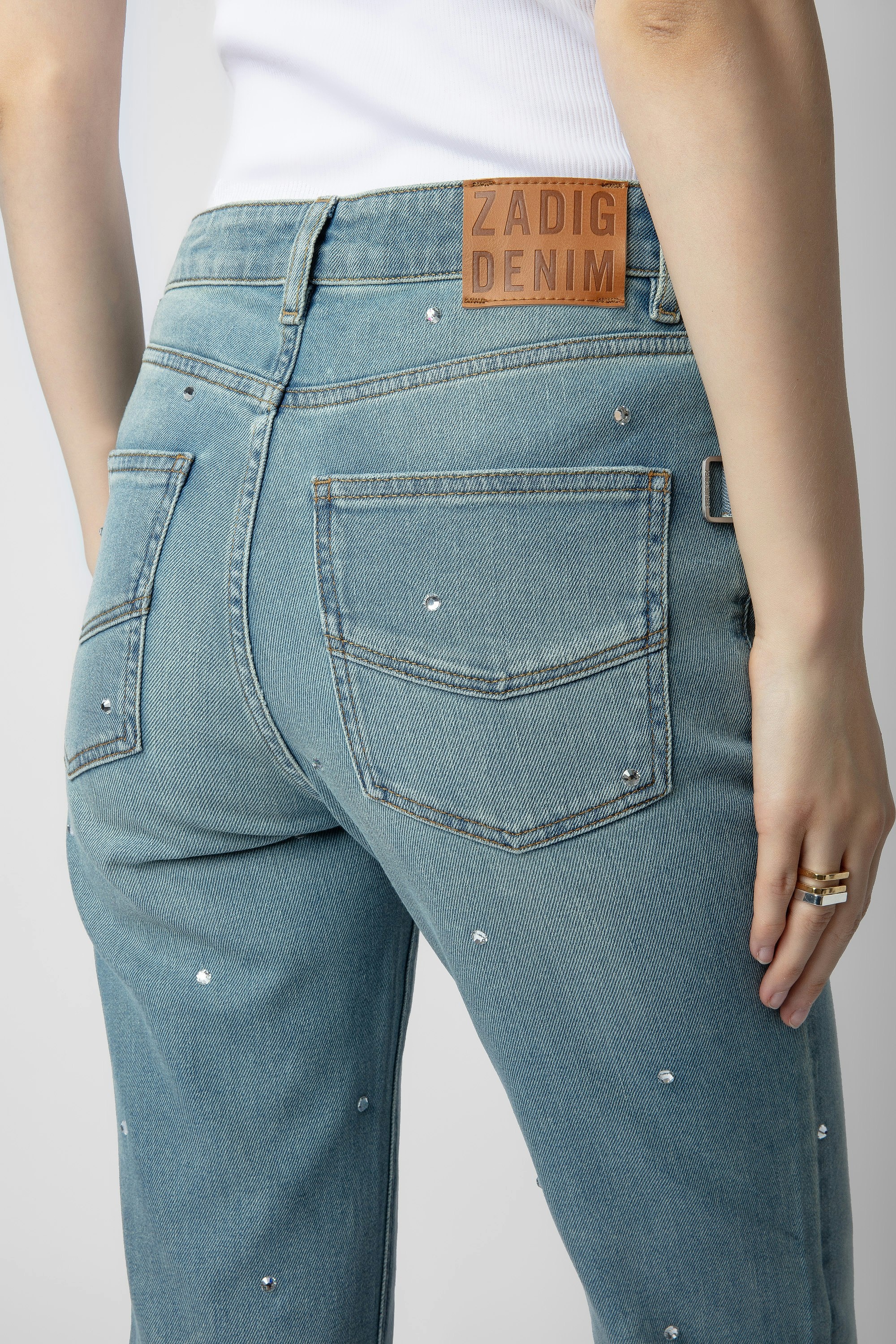 Emile Diamanté Jeans - 5
