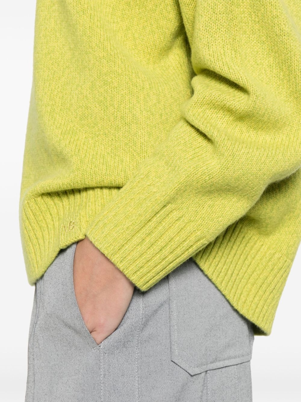 open-back sweater - 5