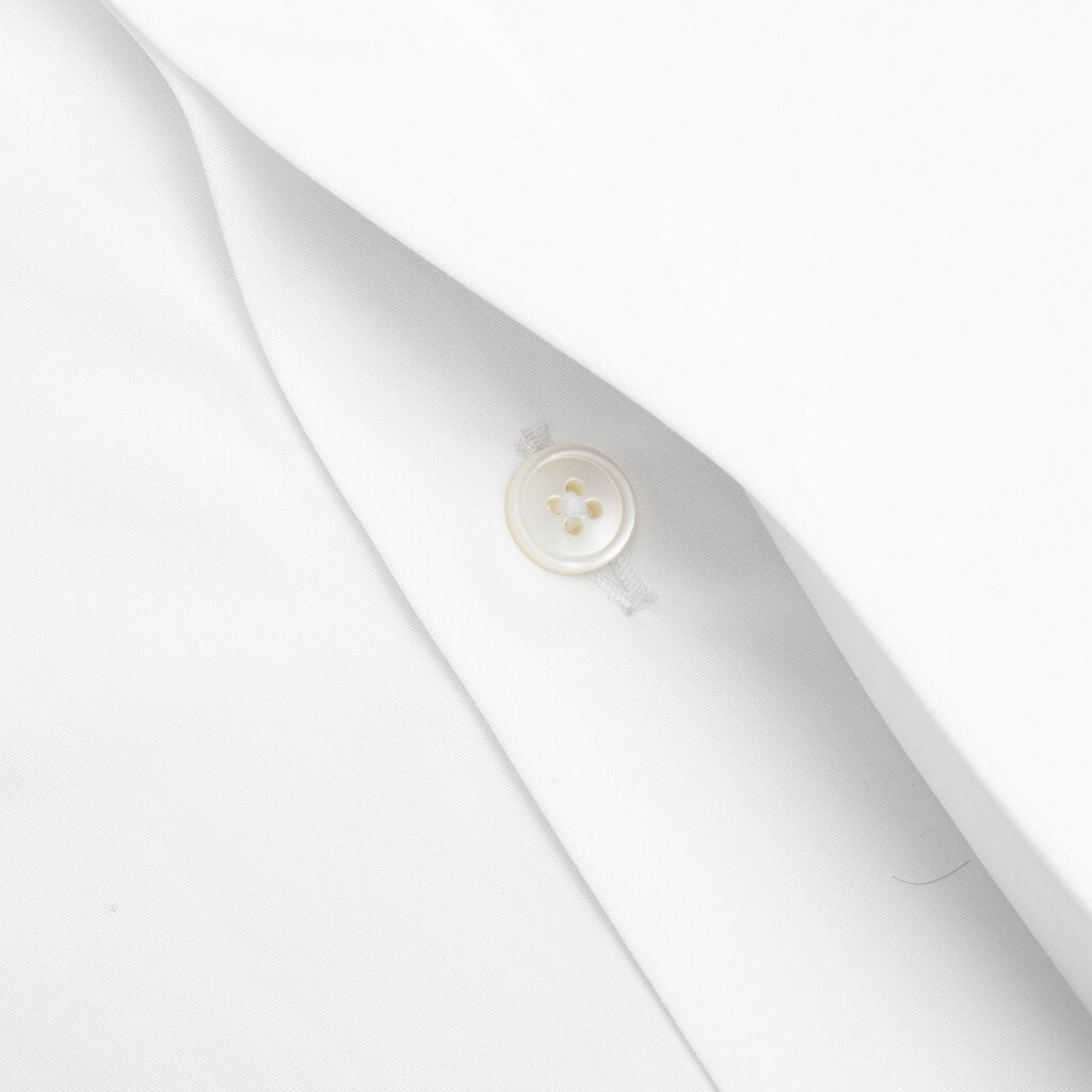 JIL SANDER HEAVY ORGANIC SHIRT - WHITE - 5