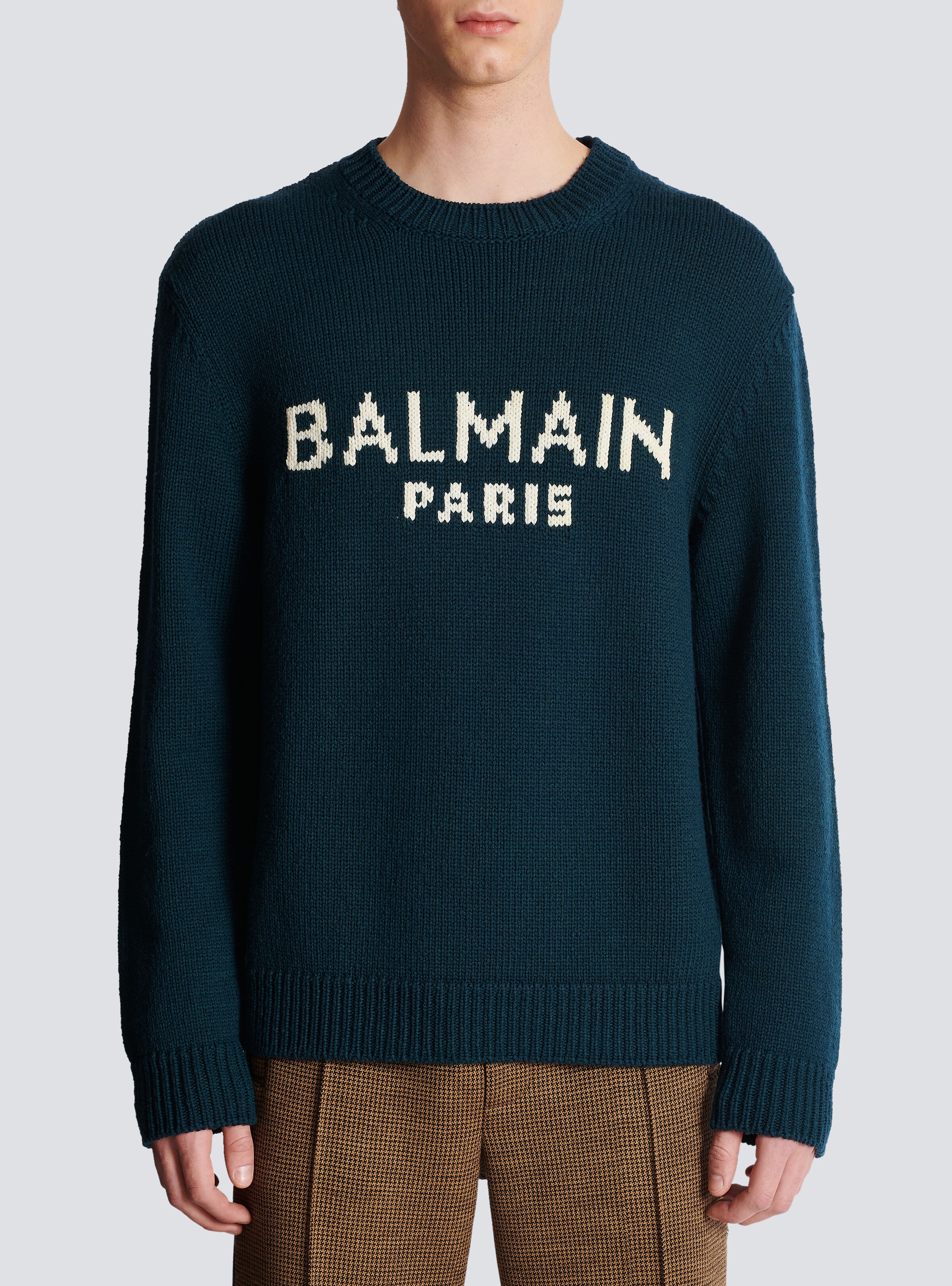 Balmain merino wool jumper - 5