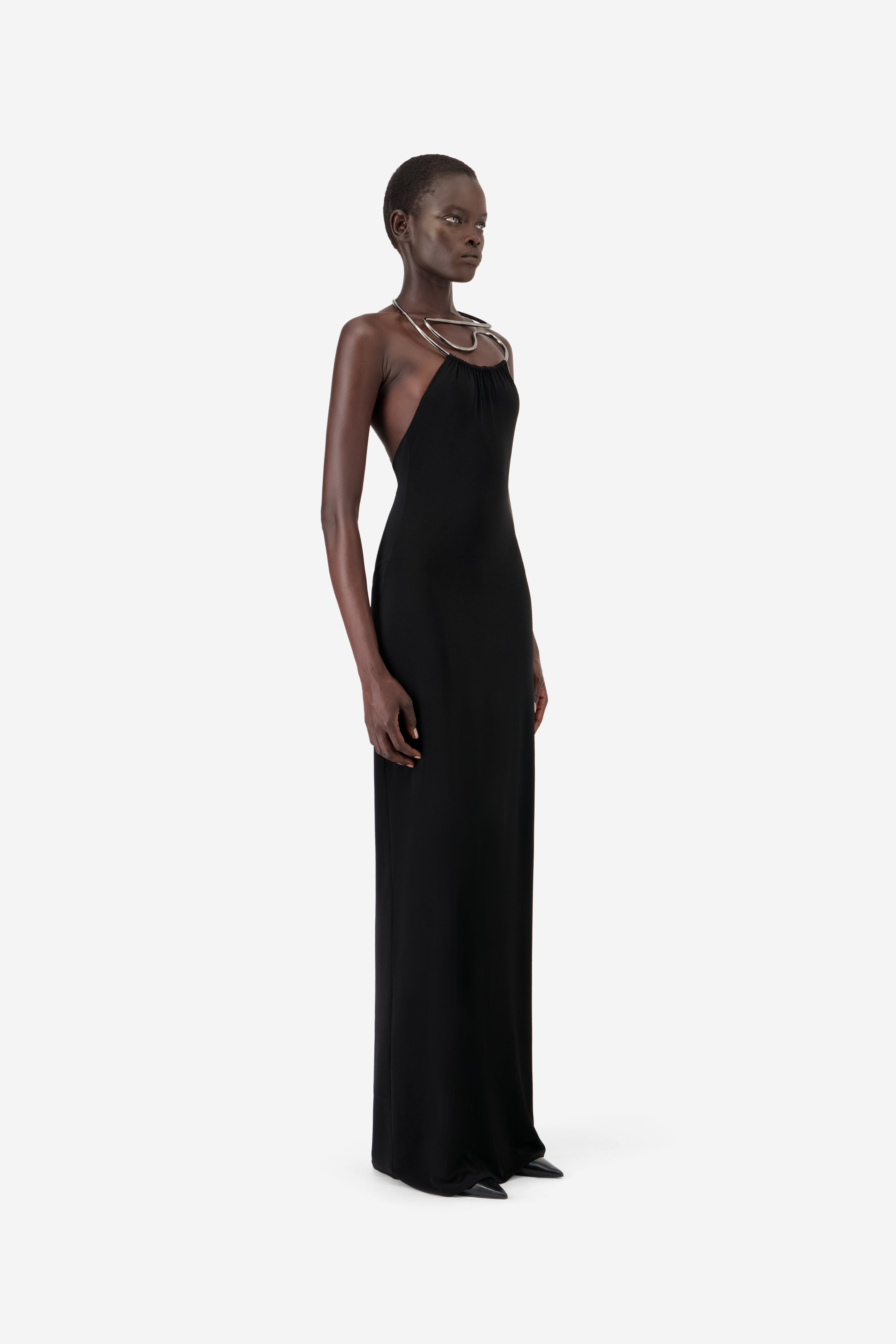 Logo Necklace Dress - 3