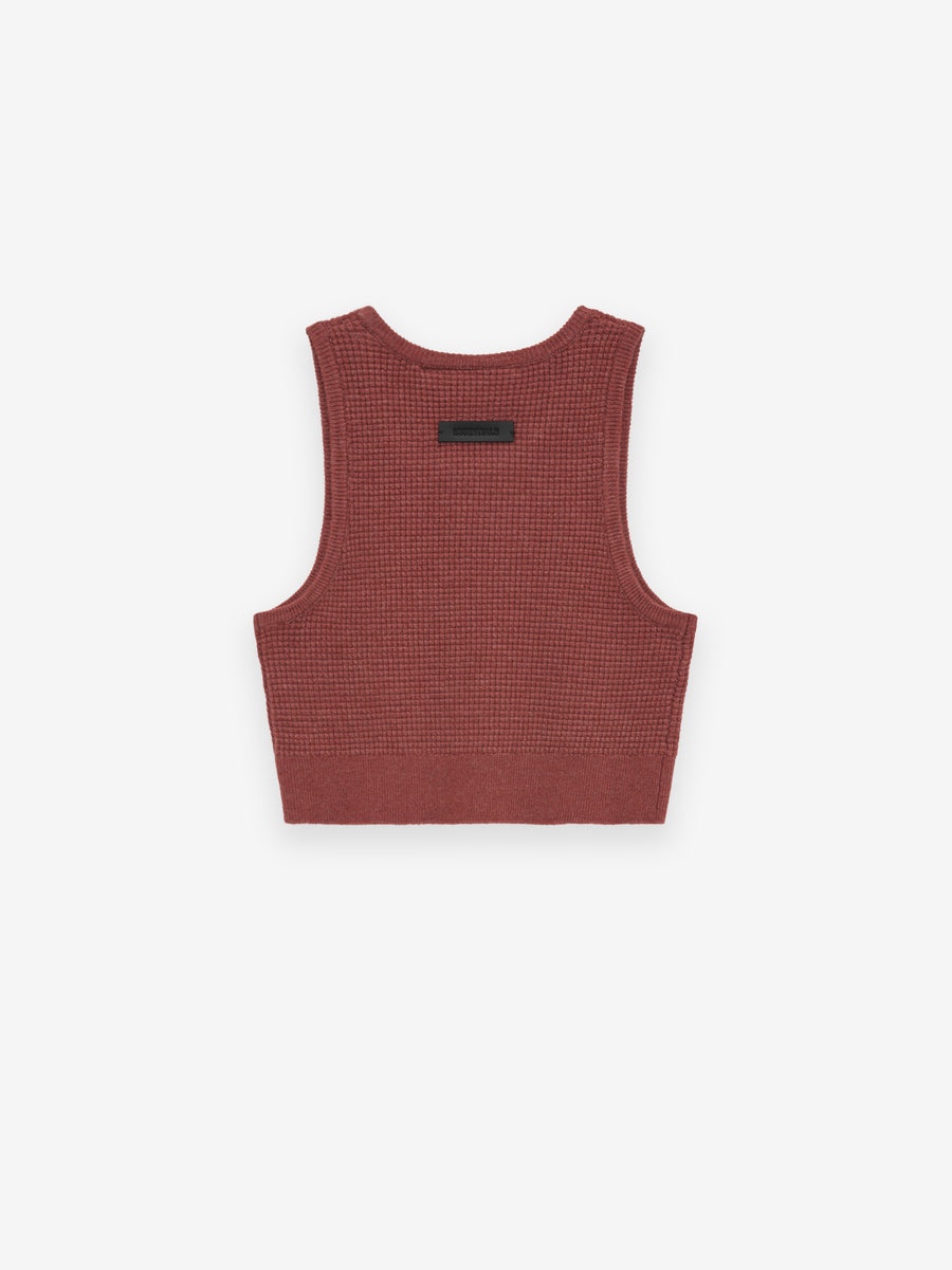 Womens Waffle Sport Tank - 2