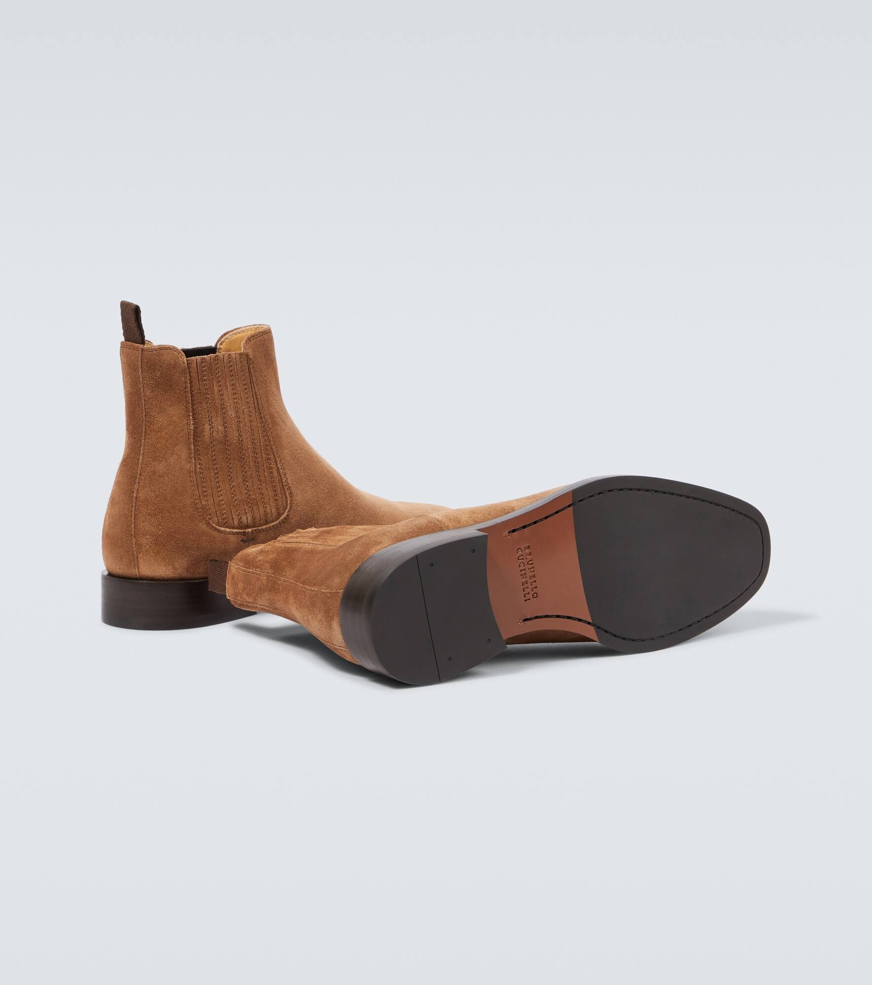 Suede Chelsea boots - 6