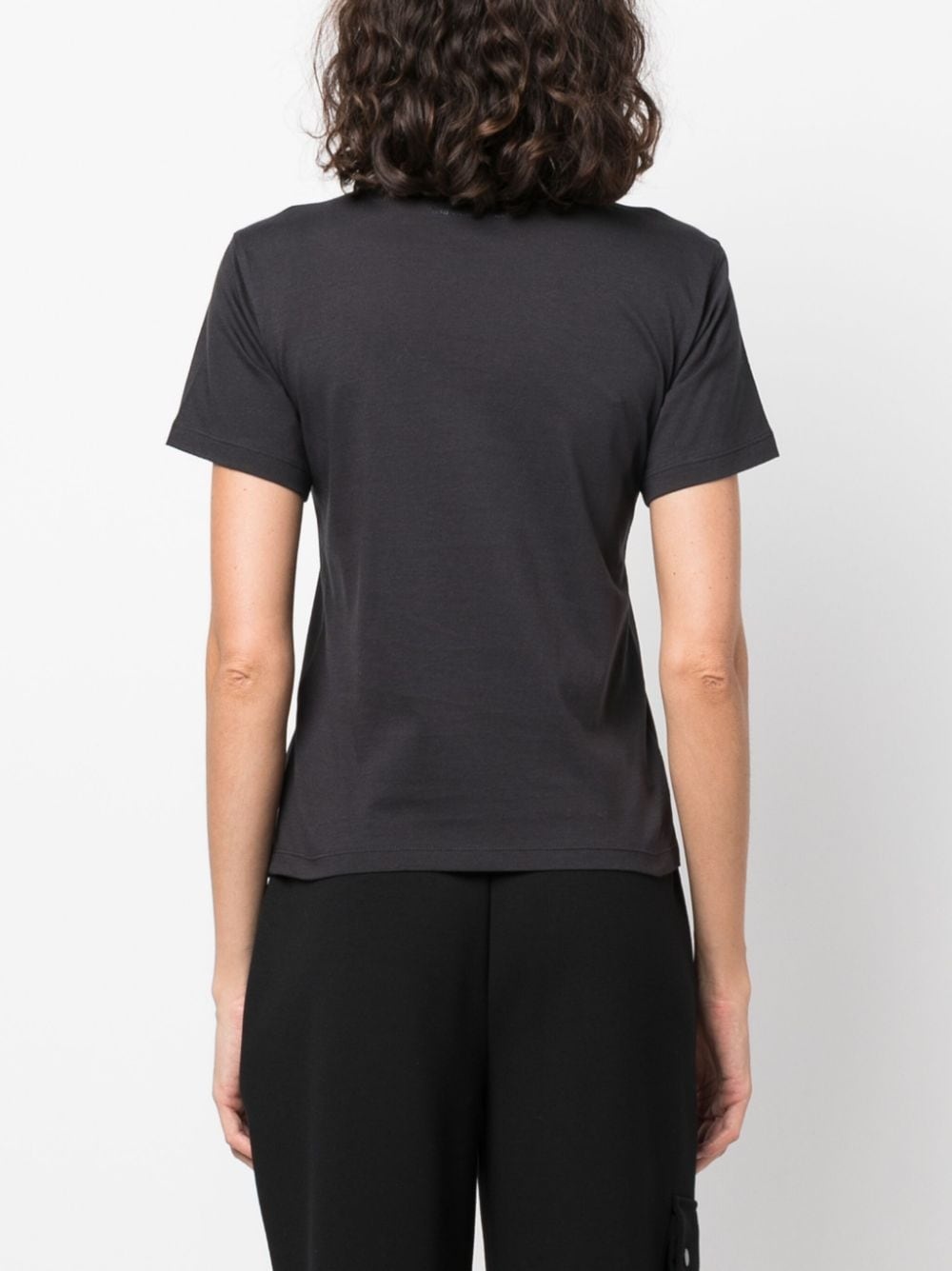 logo-print cotton T-shirt - 4