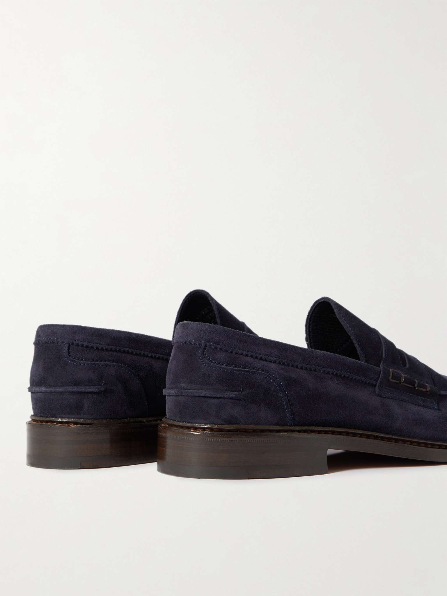 Adam Suede Penny Loafers - 5