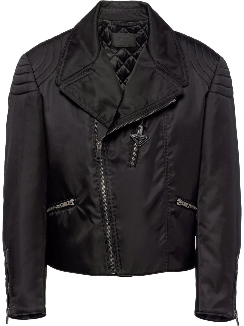 Re-Nylon biker jacket - 1