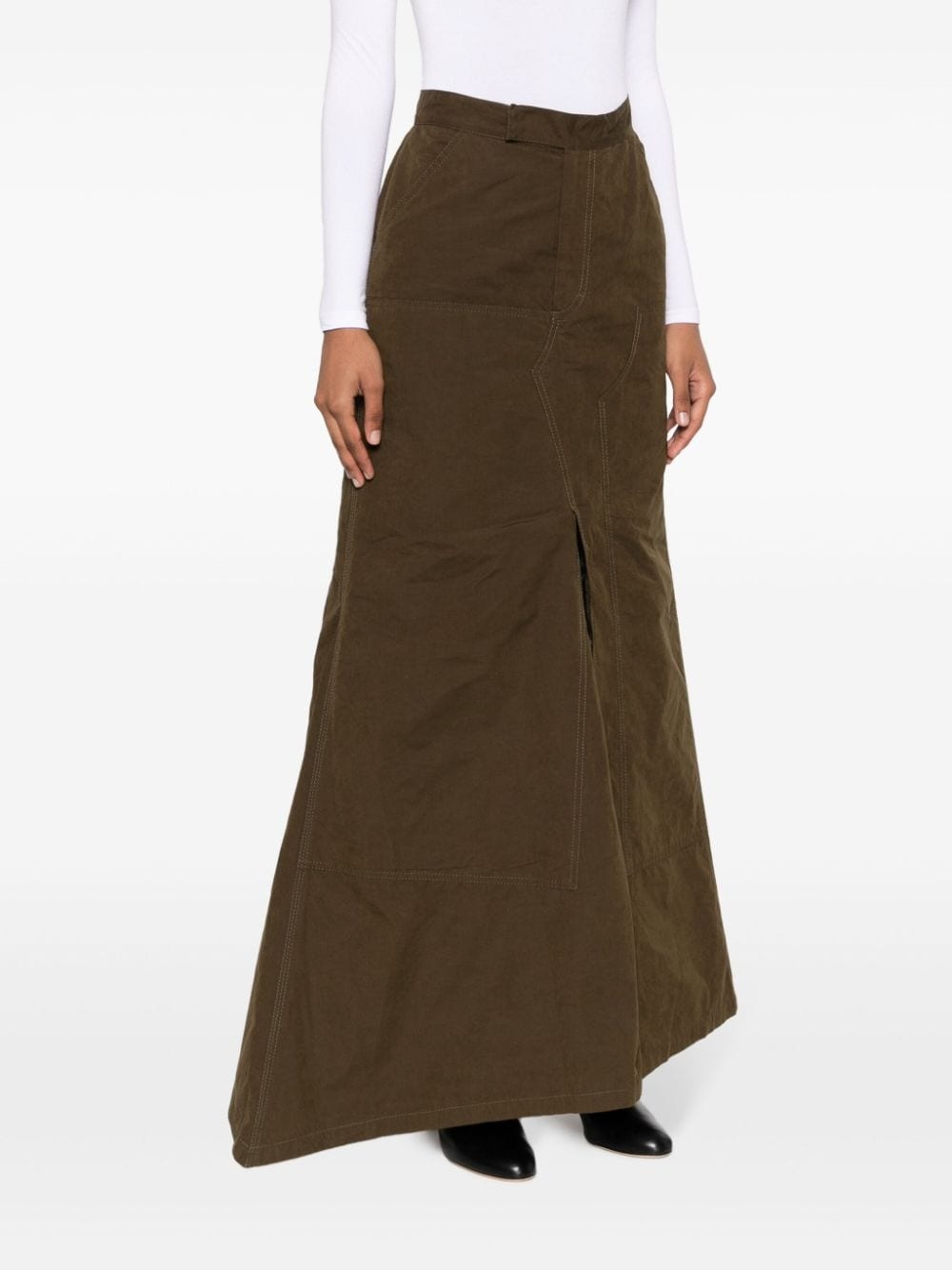 asymmetric cargo skirt - 3