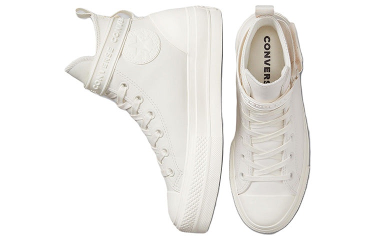 (WMNS) Converse Chuck Taylor All Star Lift Platform Hike High 'Vintage White' A04270C - 4