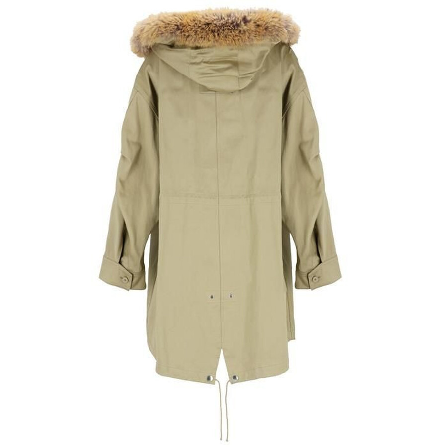 Burberry Faux-Fur Hood Parka Coat - 6