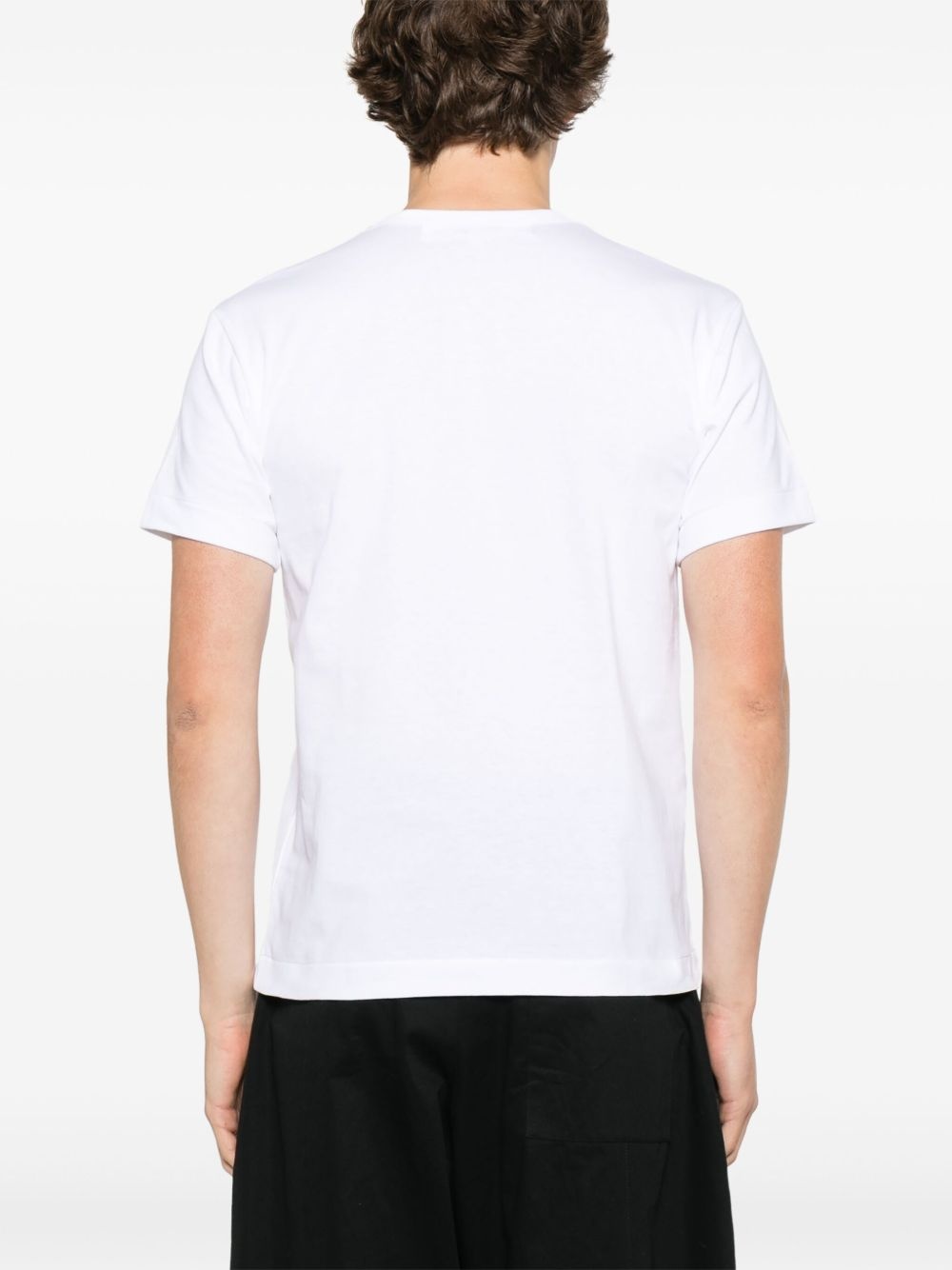 Heart-emblem T-shirt - 4