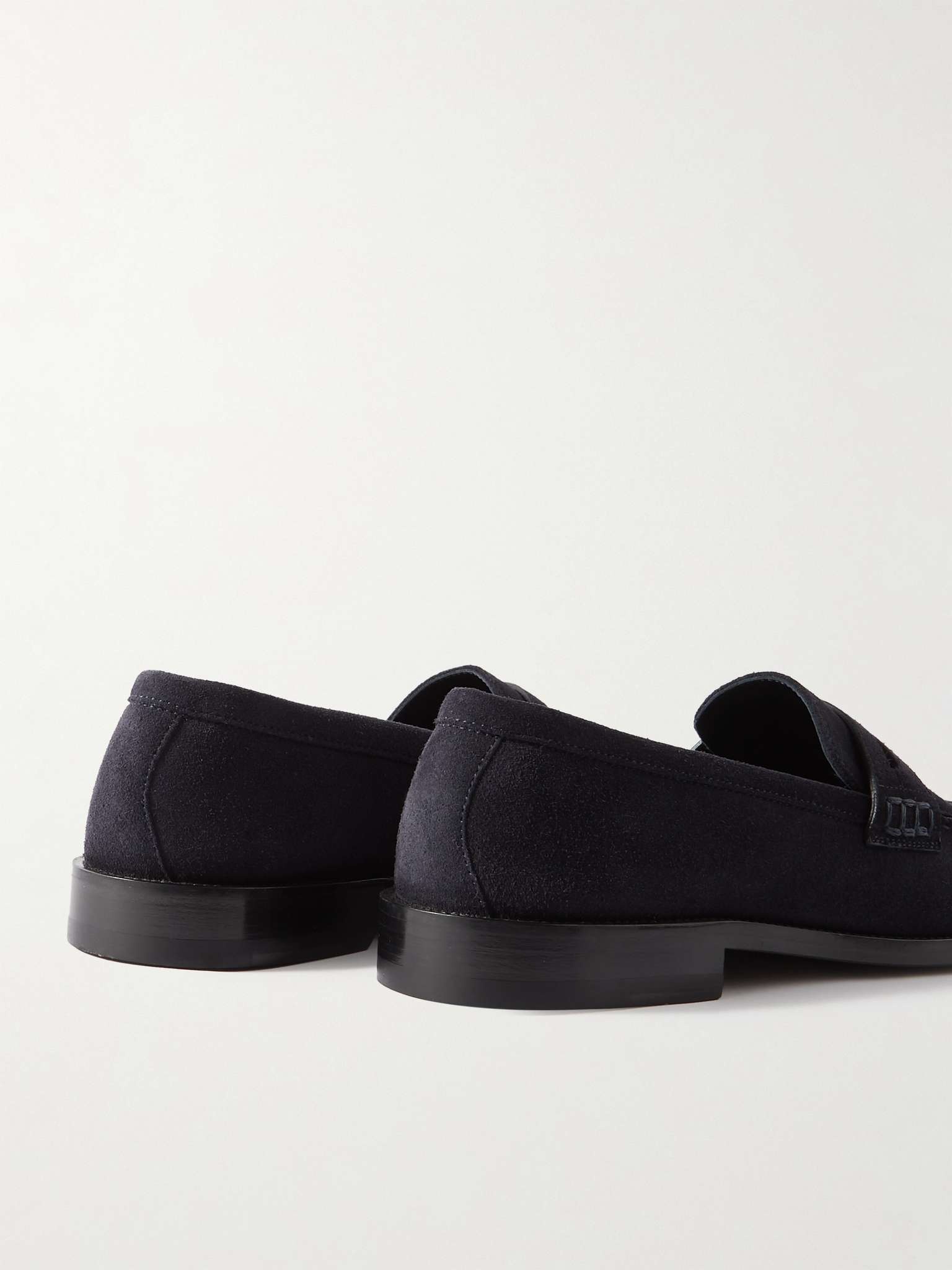 Perry Suede Penny Loafers - 5