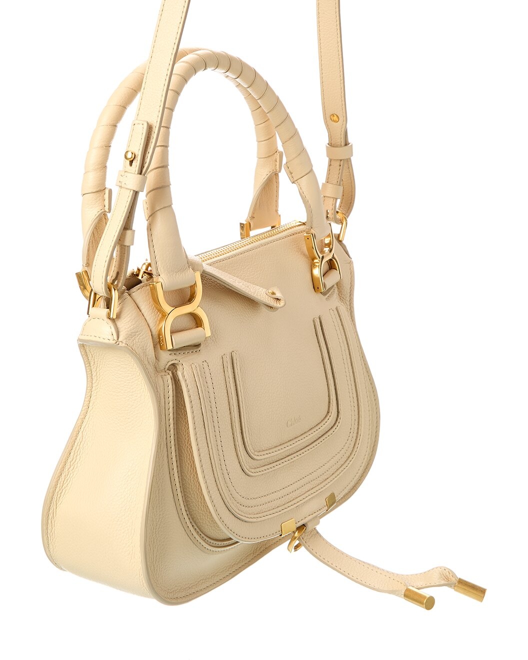 Chloé Marcie Small Leather Satchel - 3
