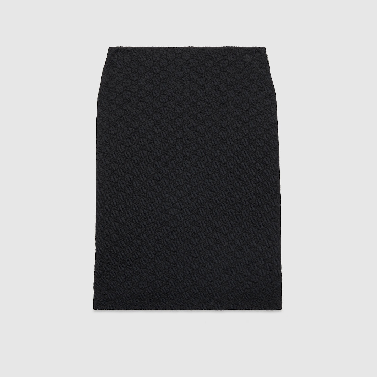 GG crinkle viscose skirt - 1