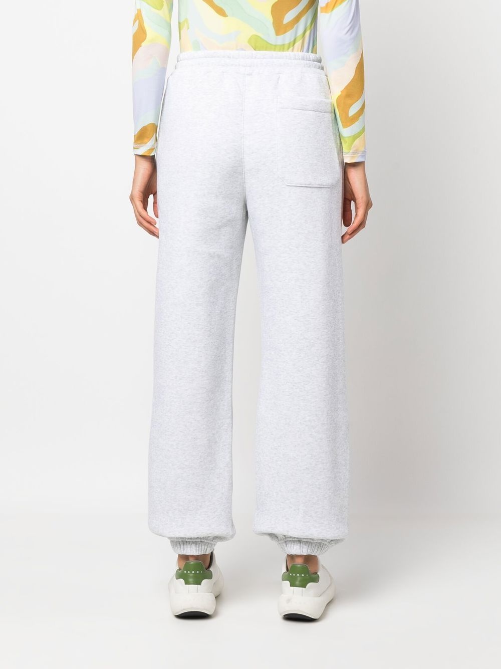 embroidered logo sweatpants - 5