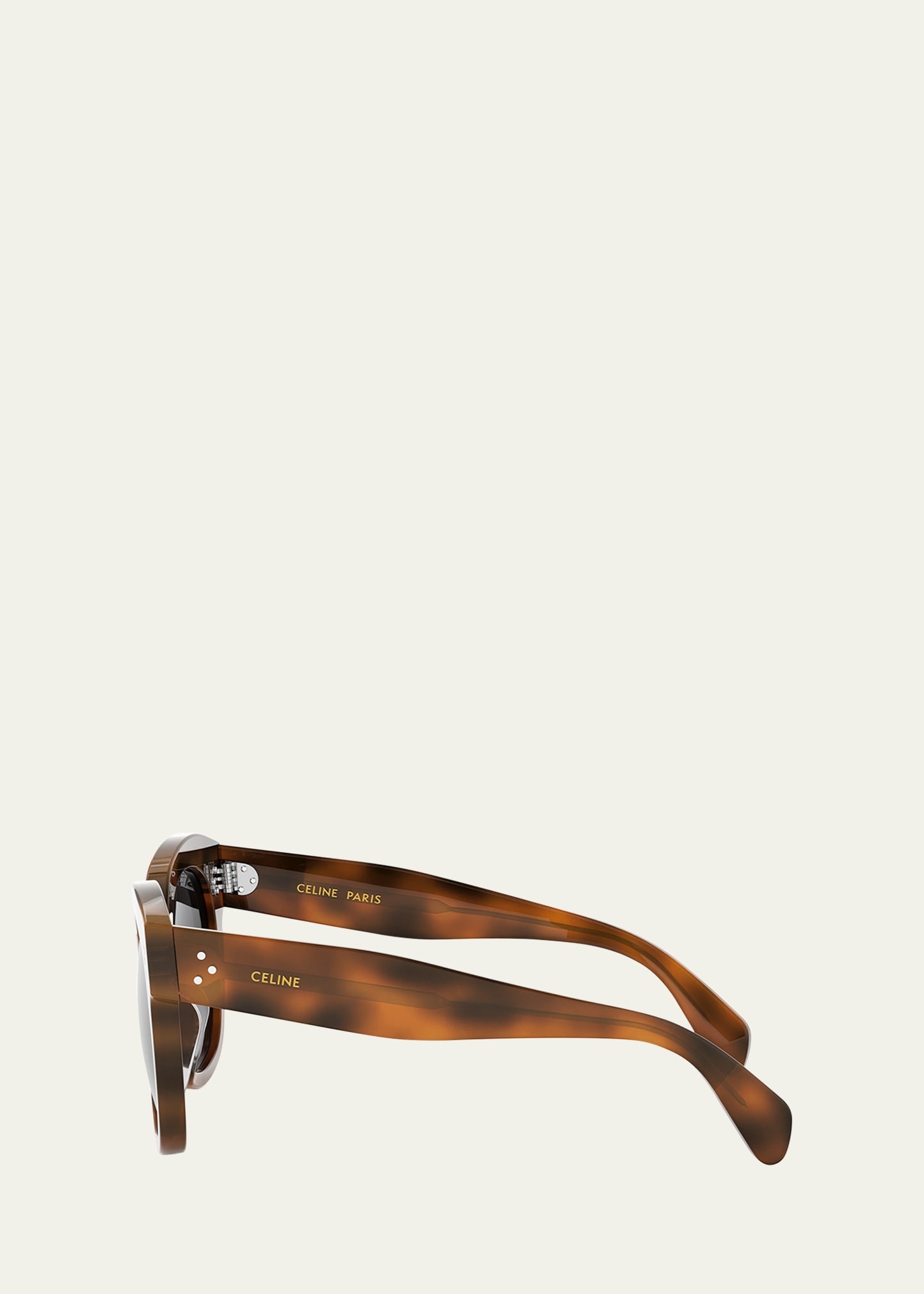 3 Dots Havana Acetate Square Sunglasses - 3