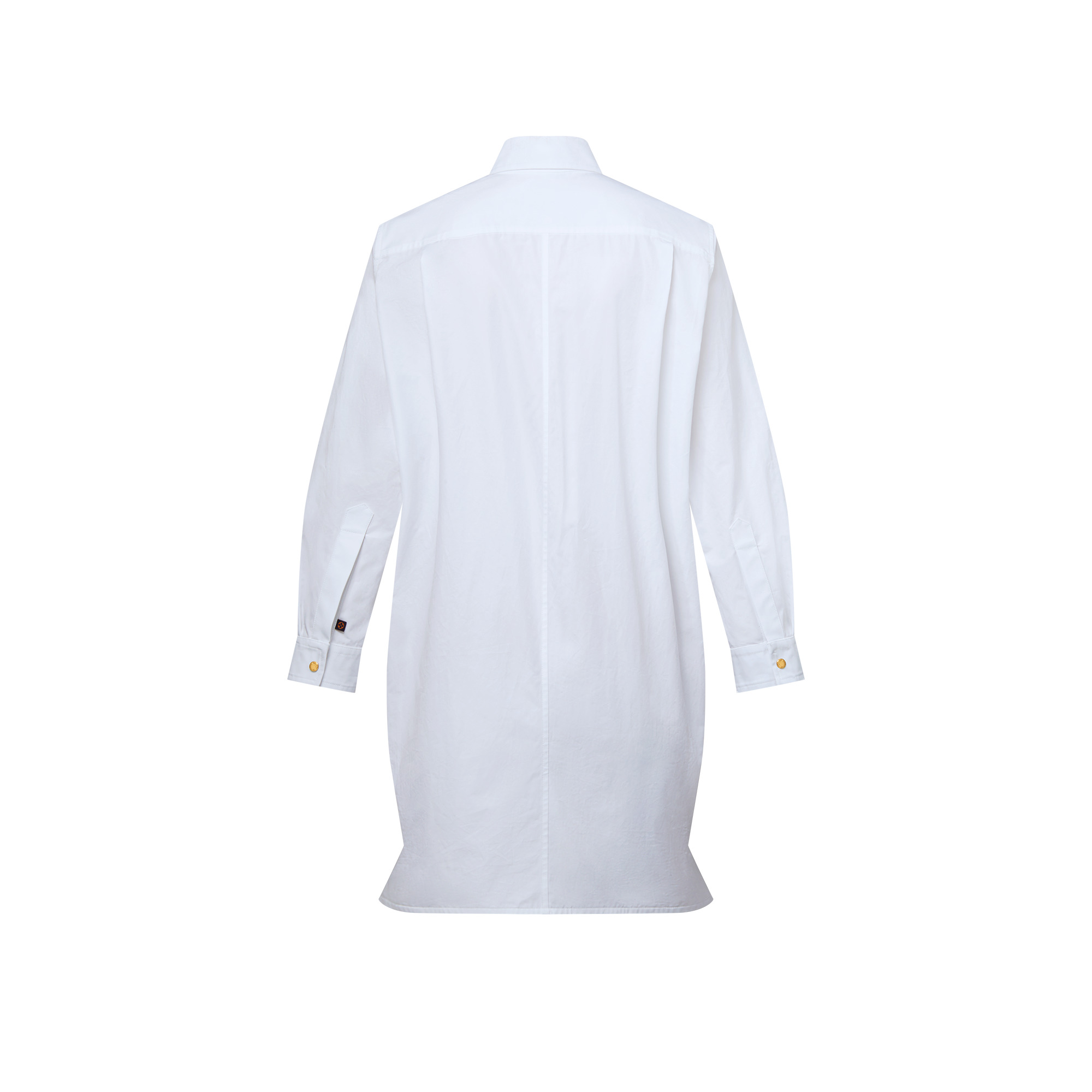 Belted Shirt Dress - 3