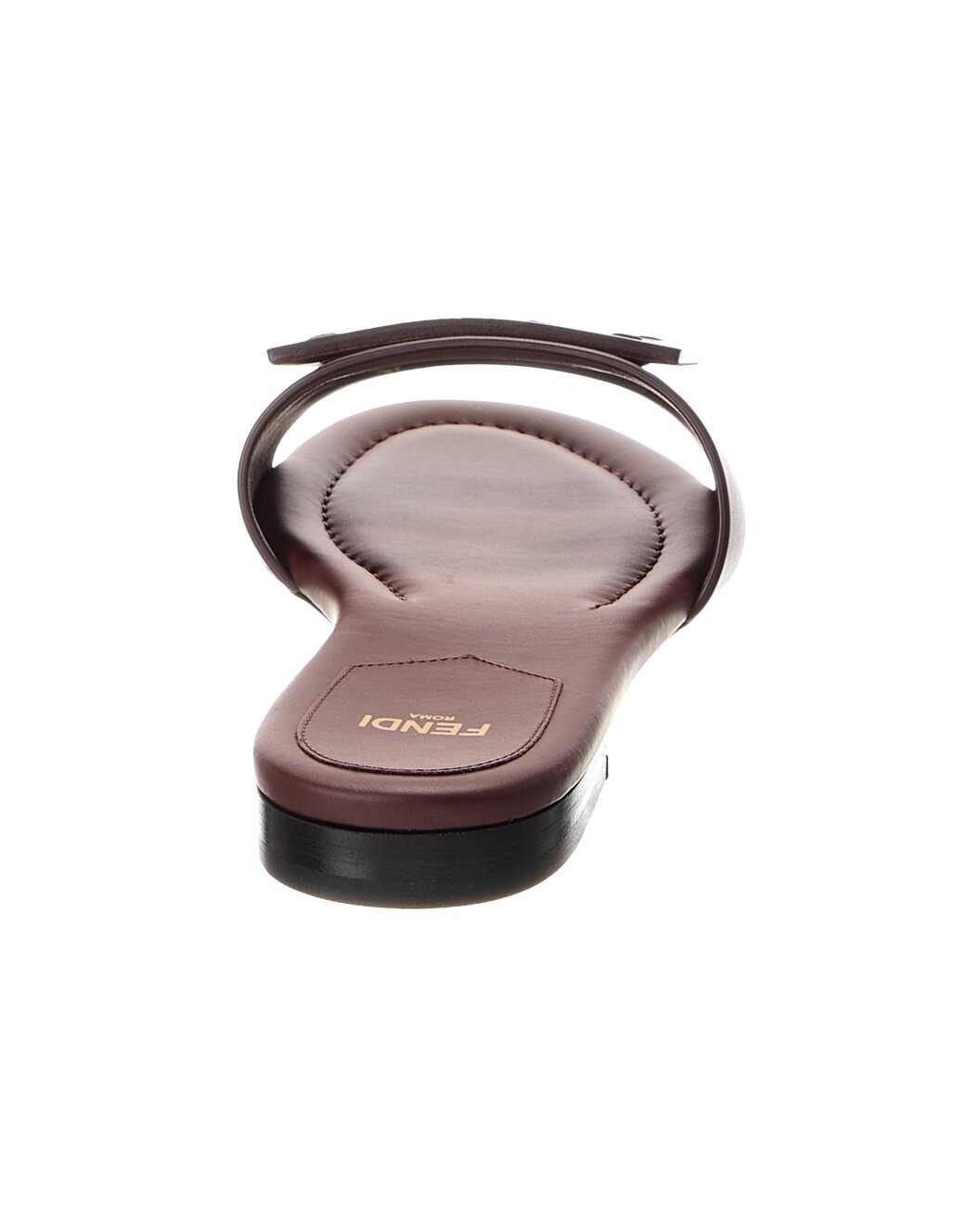 FENDI FF Leather Sandal - 3