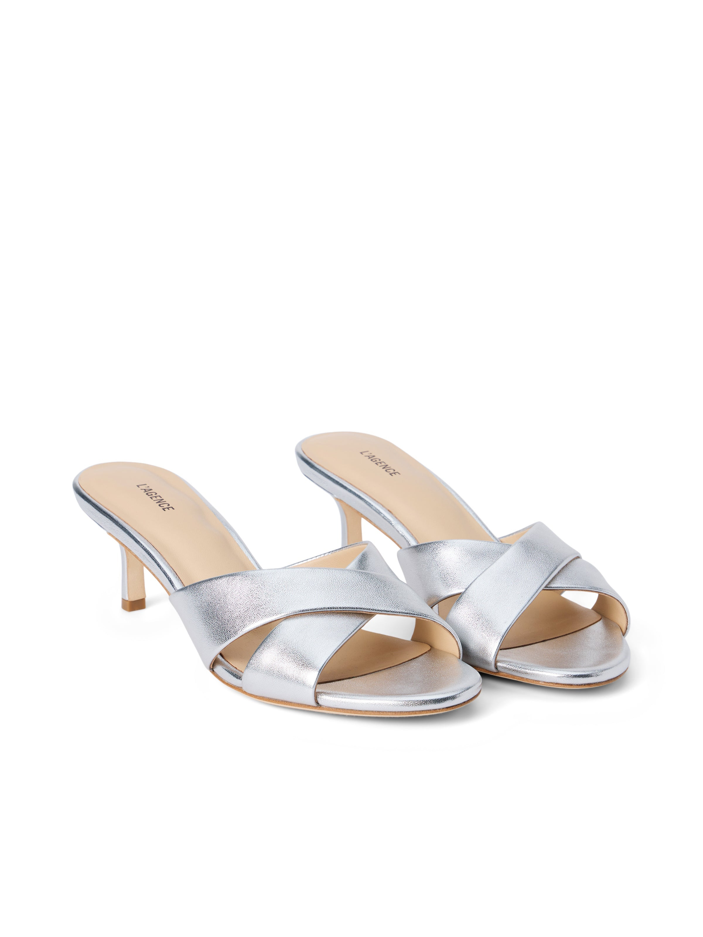 Aveline Kitten-Heel Sandal - 2